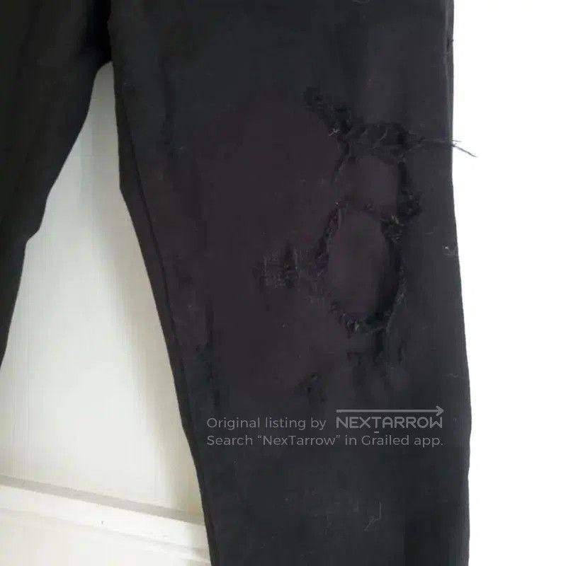 Dsquared2 DSQUARED2 Black Distressed Women's Denim Pants . Size 23" - 6 Thumbnail