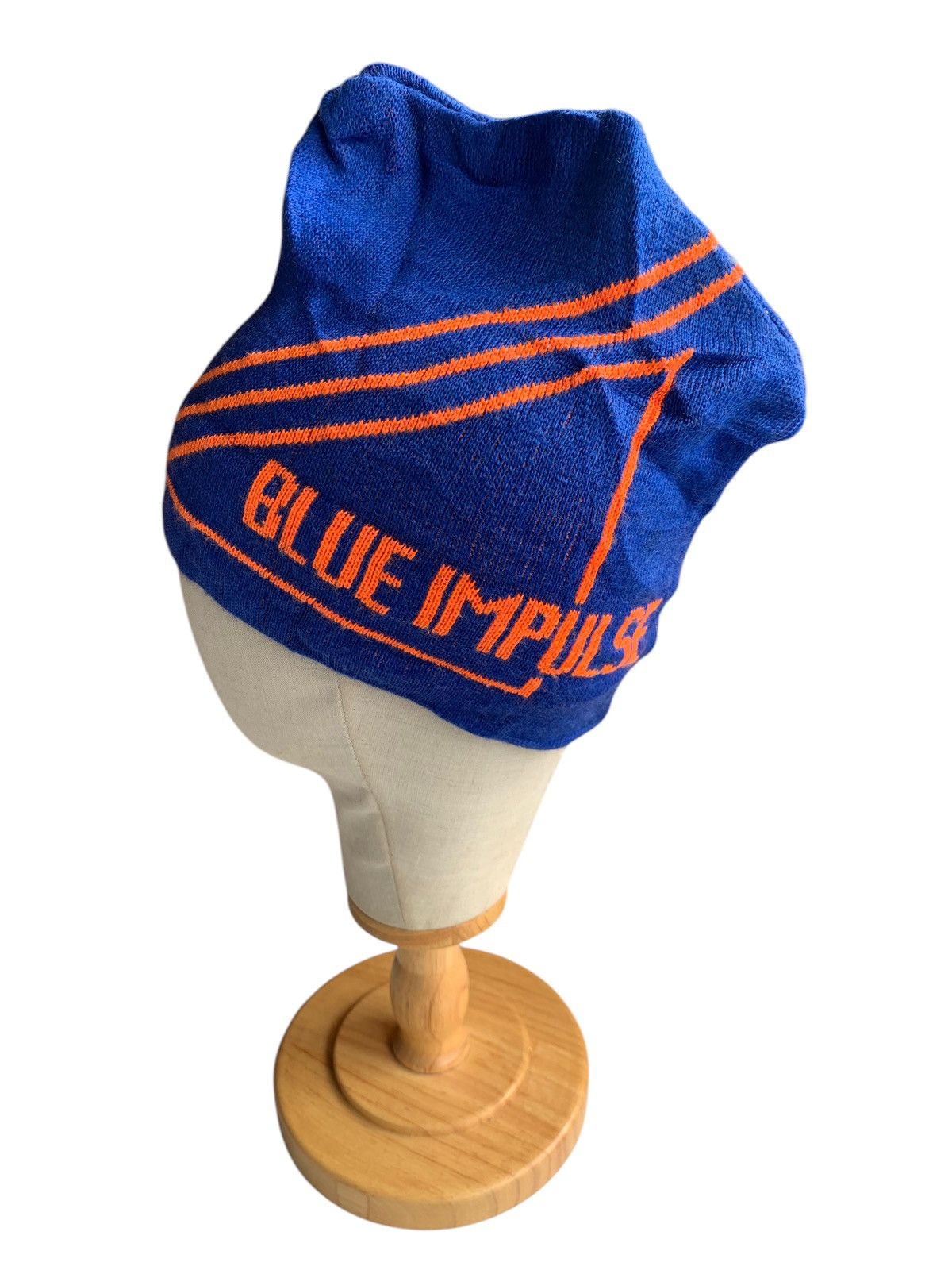 14th Addiction × Vintage Vintage Blue Impulse Mohawk Style Japanese Beanie hats Size ONE SIZE - 2 Thumbnail