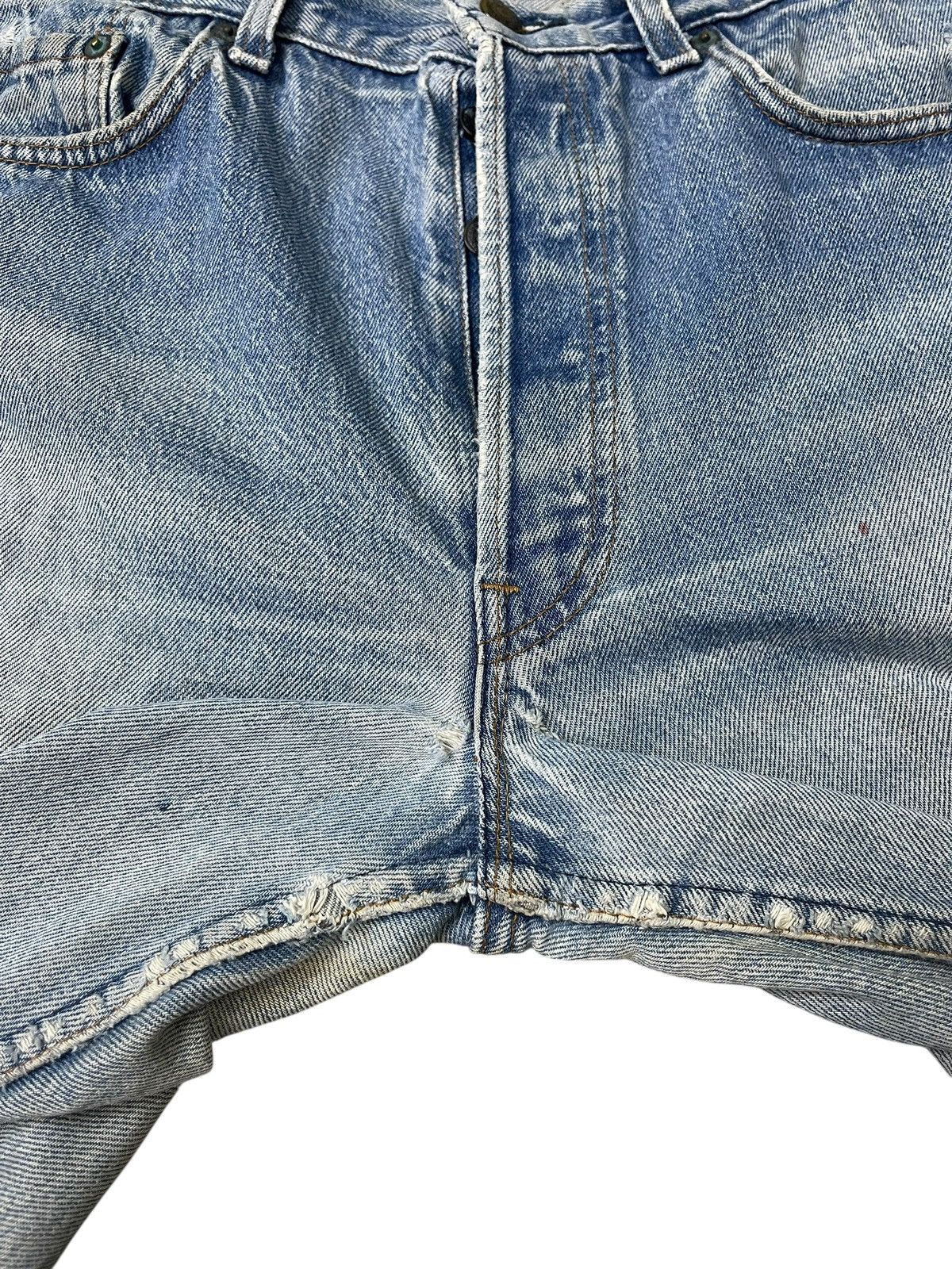 Levi's Vintage Levis 501 Jeans Faded Distressed Streetwear Size US 34 / EU 50 - 6 Thumbnail