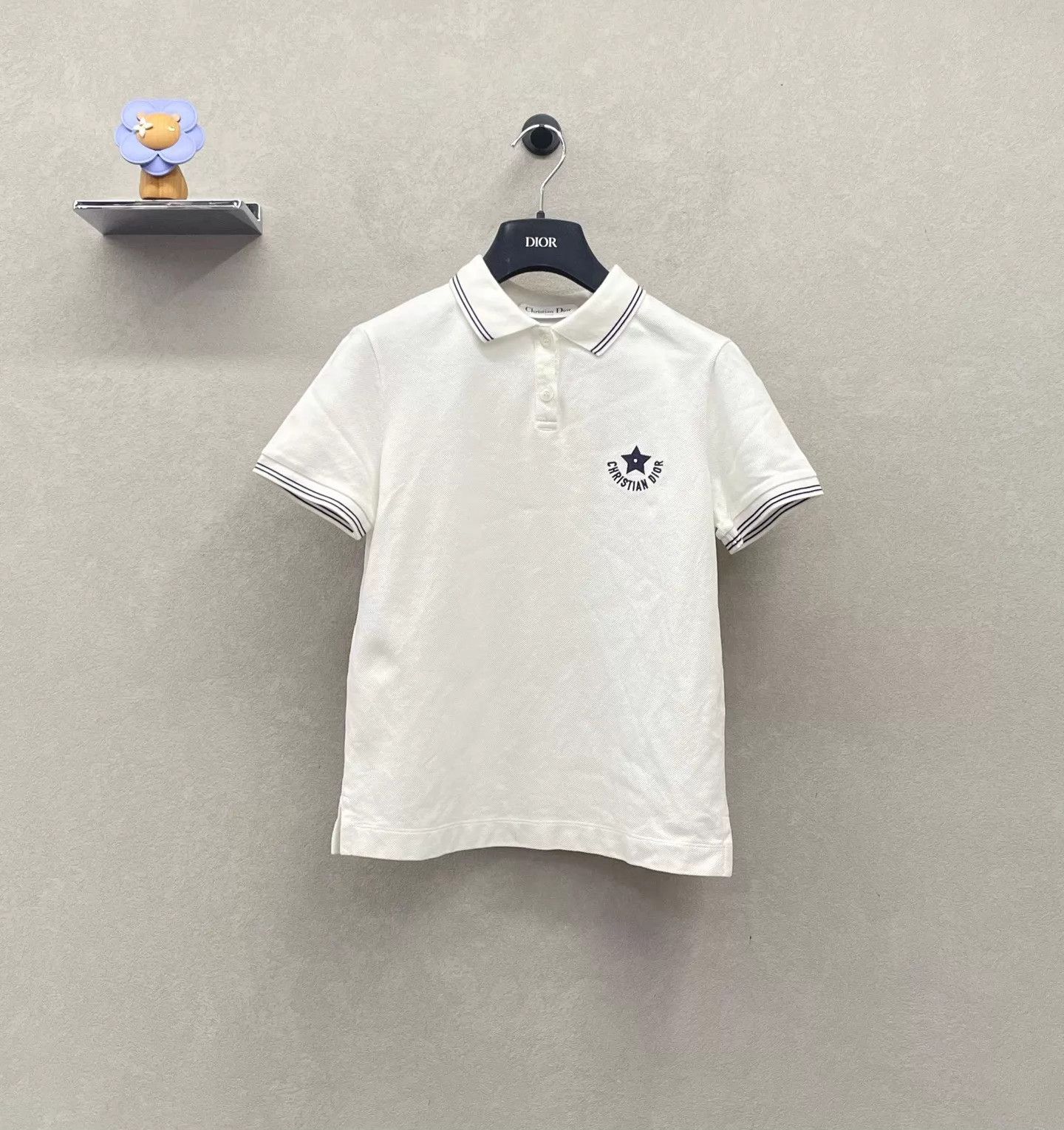 Dior DIOR New Monogram Polo Collar Short Sleeve Tee Size XS / US 0-2 / IT 36-38 - 1 Thumbnail