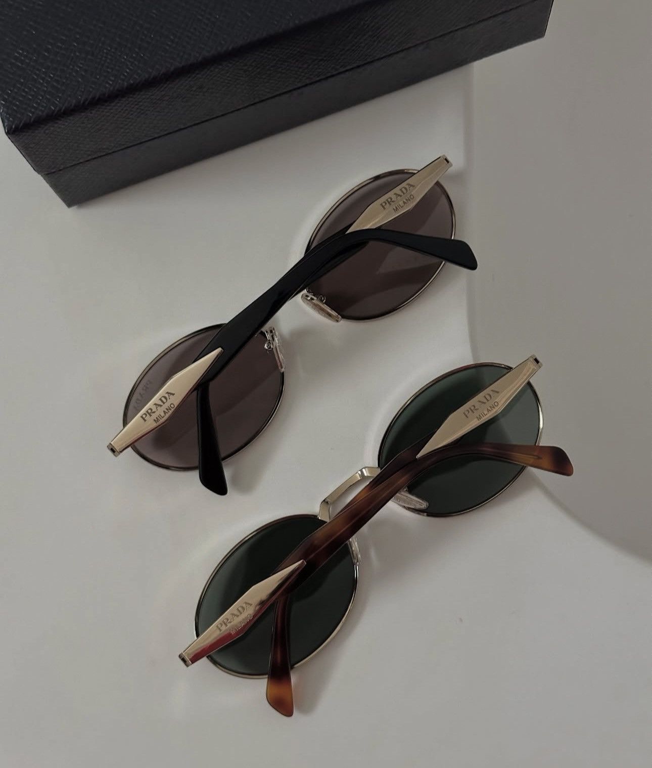 Prada × Vintage Prada Symbole sunglasses PR 65ZS ZVN20I. New Collection Size ONE SIZE - 2 Thumbnail
