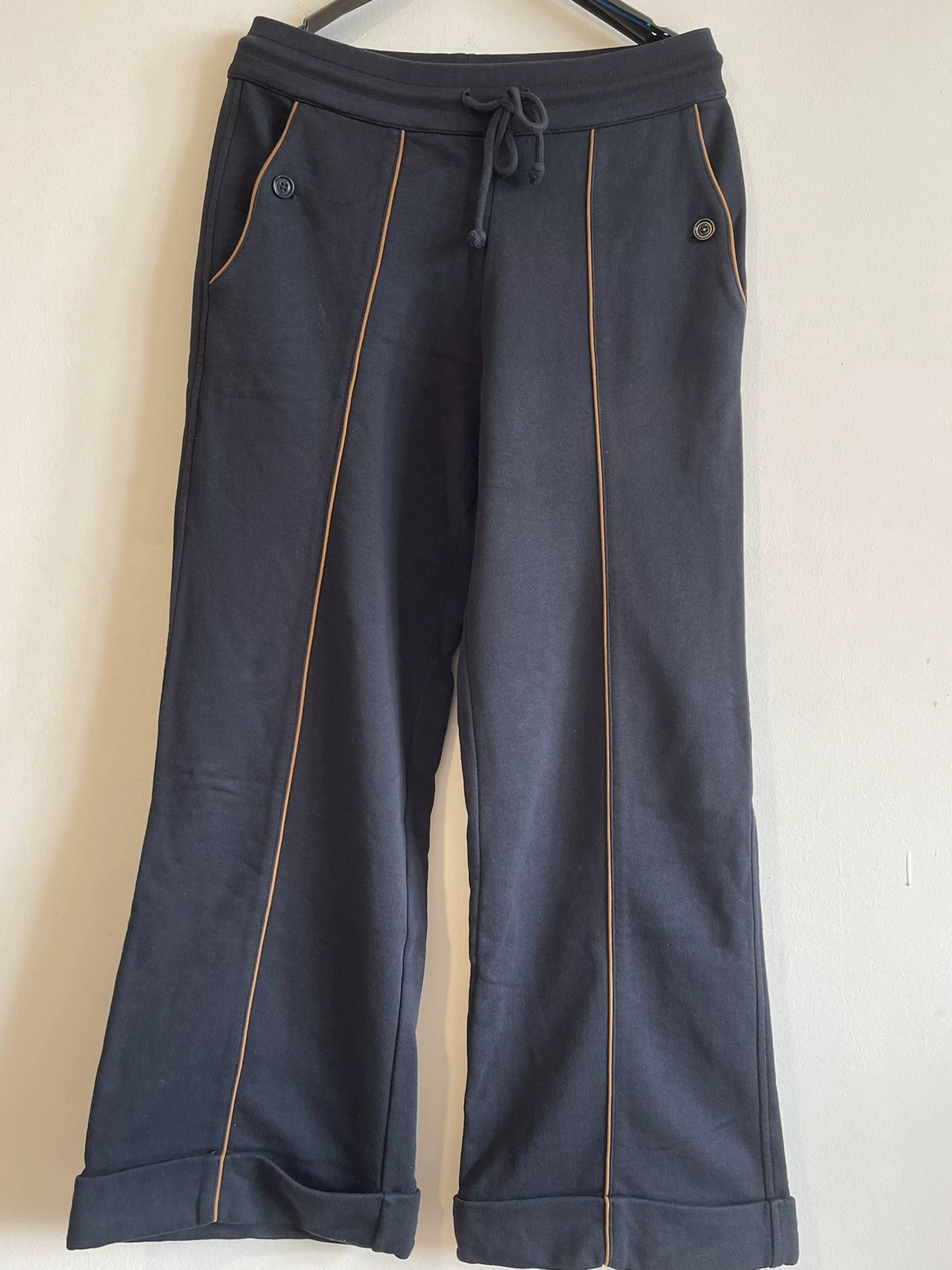 dries van noten men's wide-leg sweatpants -DMC