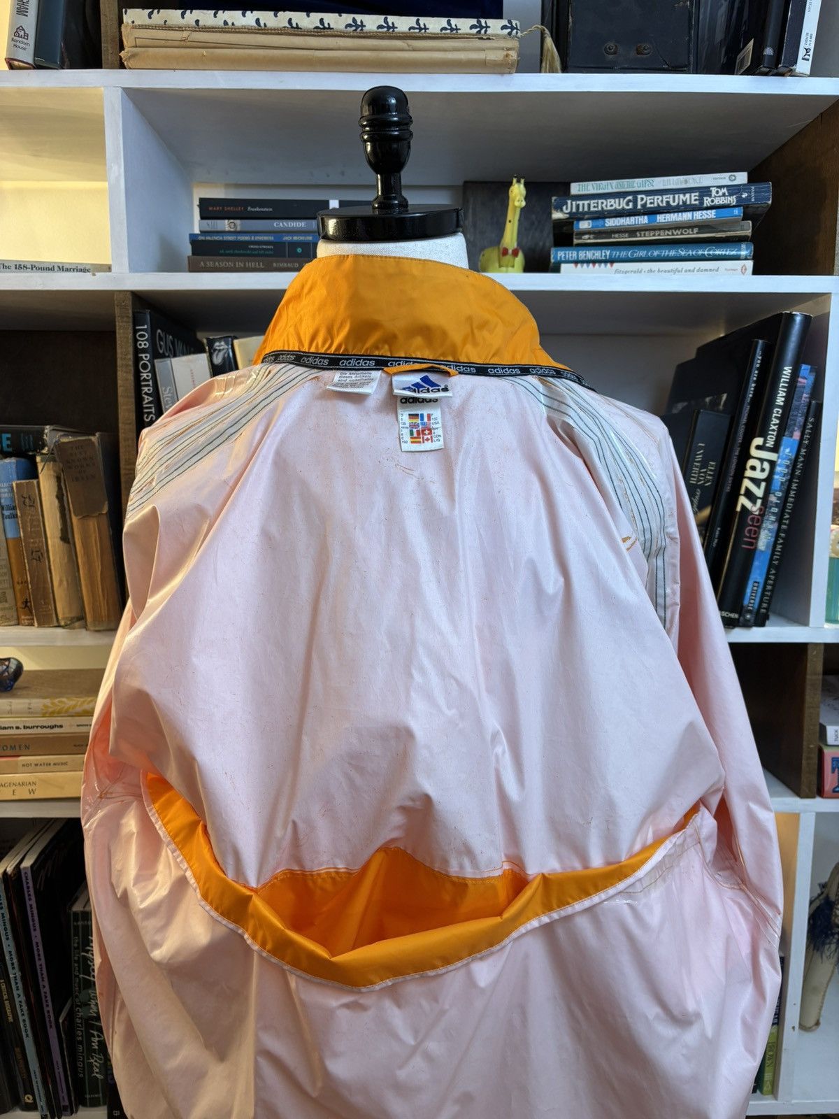 Adidas Adidas Vintage 1990s raincoat windbreaker Size US L / EU 52-54 / 3 - 5 Thumbnail
