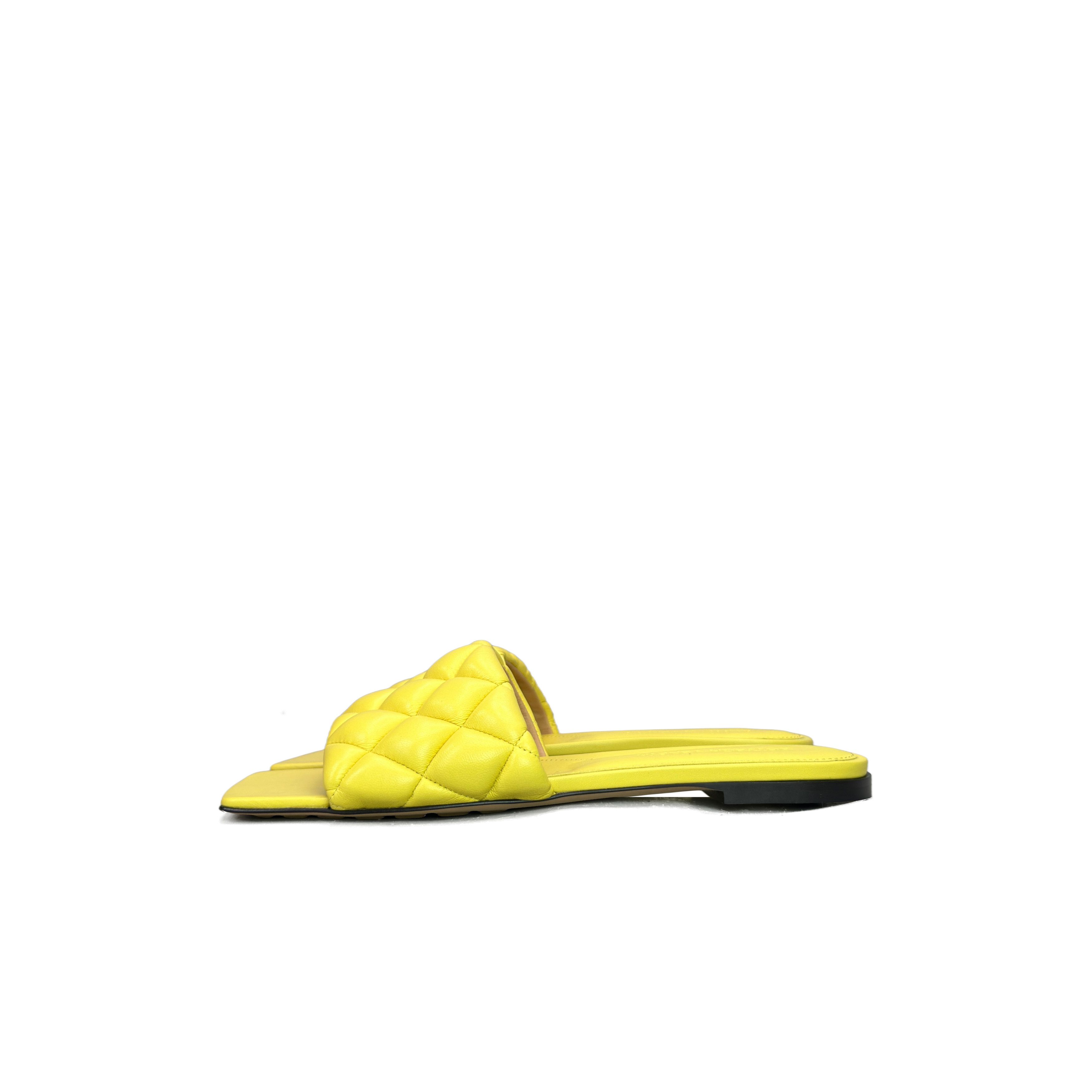 Bottega Veneta Bottega Veneta Quilted Leather Sandals Size 35.5 Size US 5.5 / IT 35.5 - 1 Thumbnail