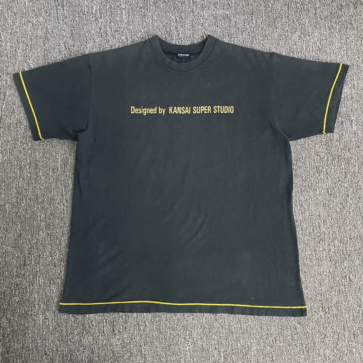 Japanese Brand × Kansai Yamamoto Kansai Yamamoto Biglogo Shirt Size US L / EU 52-54 / 3 - 1 Thumbnail