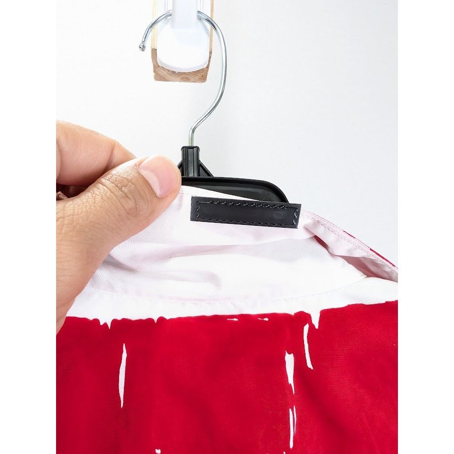 Prada o1rshd1 Popeline Shirt in Rosso Size US S / EU 44-46 / 1 - 13 Thumbnail