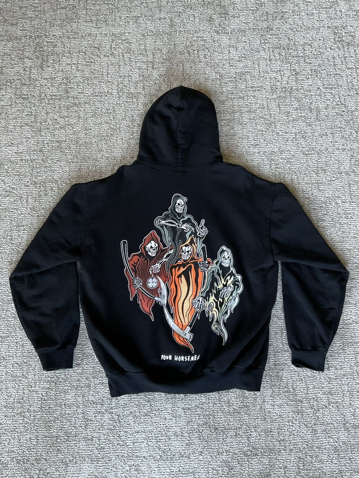 Warren Lotas Four Horsemen Hooded Sweatshirt Size US XL / EU 56 / 4 - 1 Thumbnail