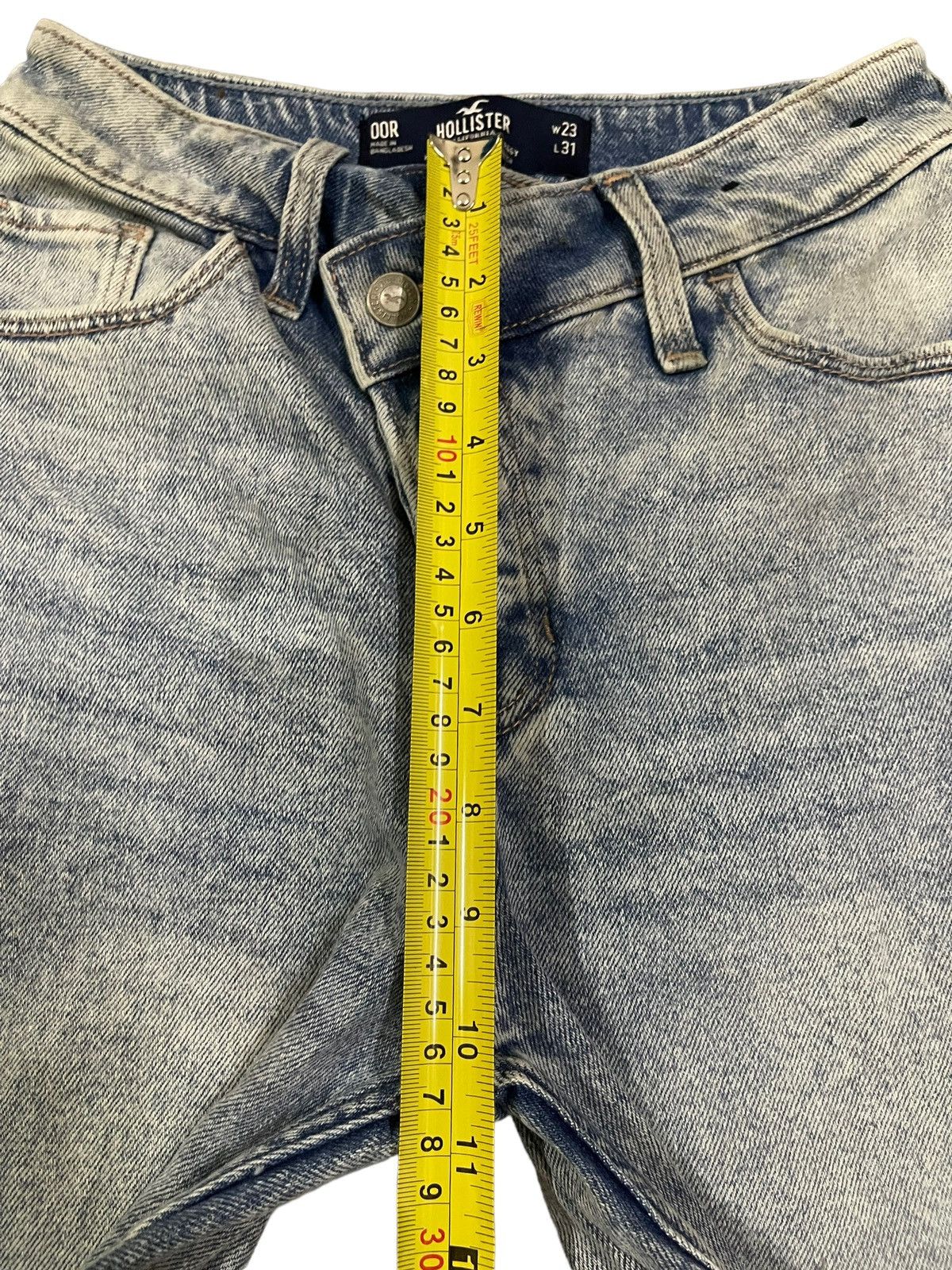Japanese Brand Vintage Japanese Brand Blue Wash Style Baggy Jeans Size 24" / US 00 / IT 34 - 13 Thumbnail