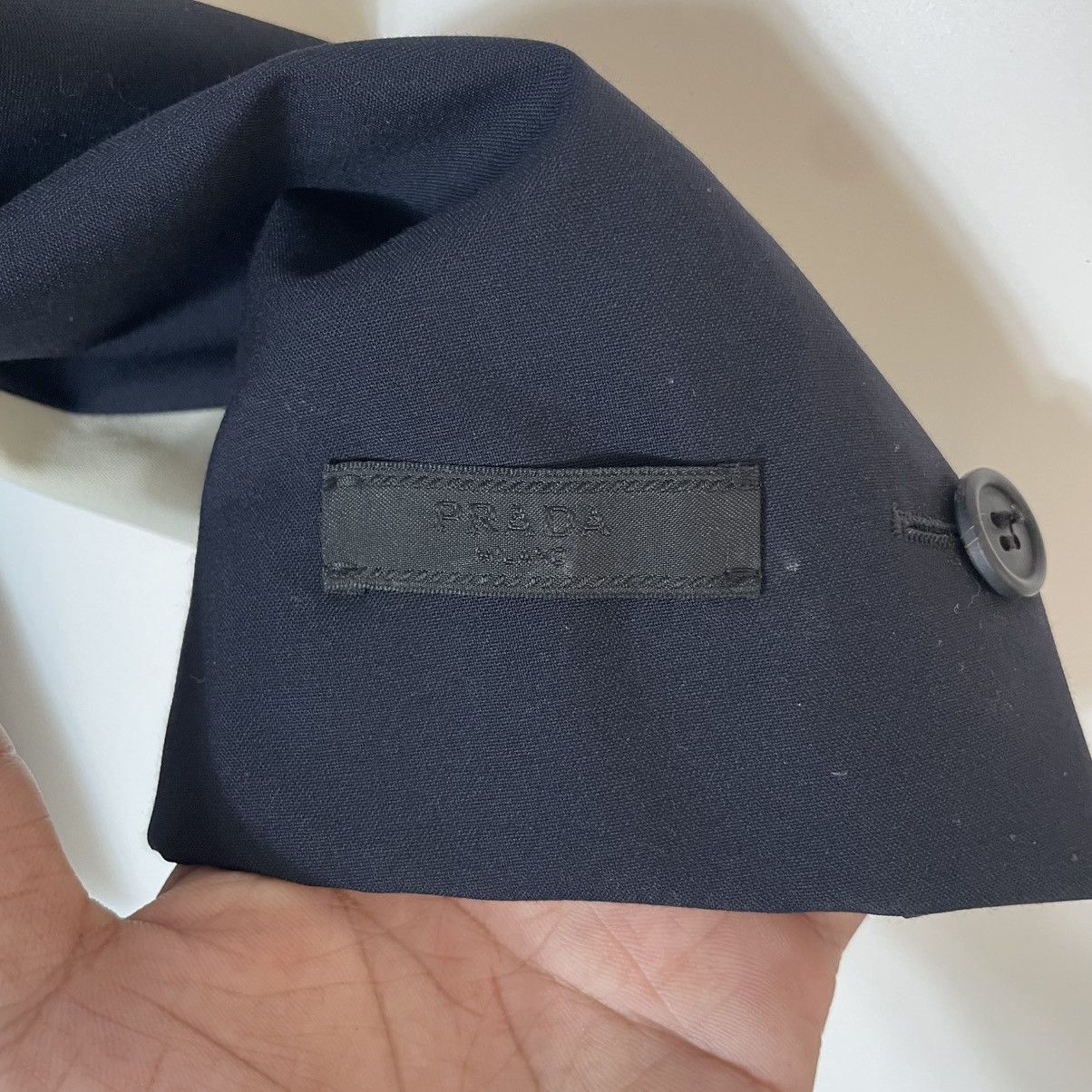 Prada Prada Lana Leggera Bi suit blazer Size 48R - 4 Thumbnail