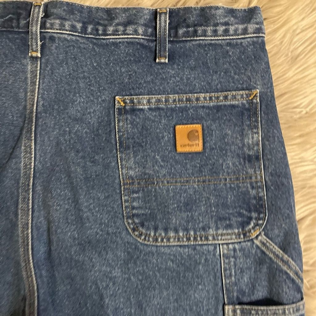 Carhartt Carhartt blue denim baggy jeans size 40x30 Size US 40 / EU 56 - 2 Thumbnail