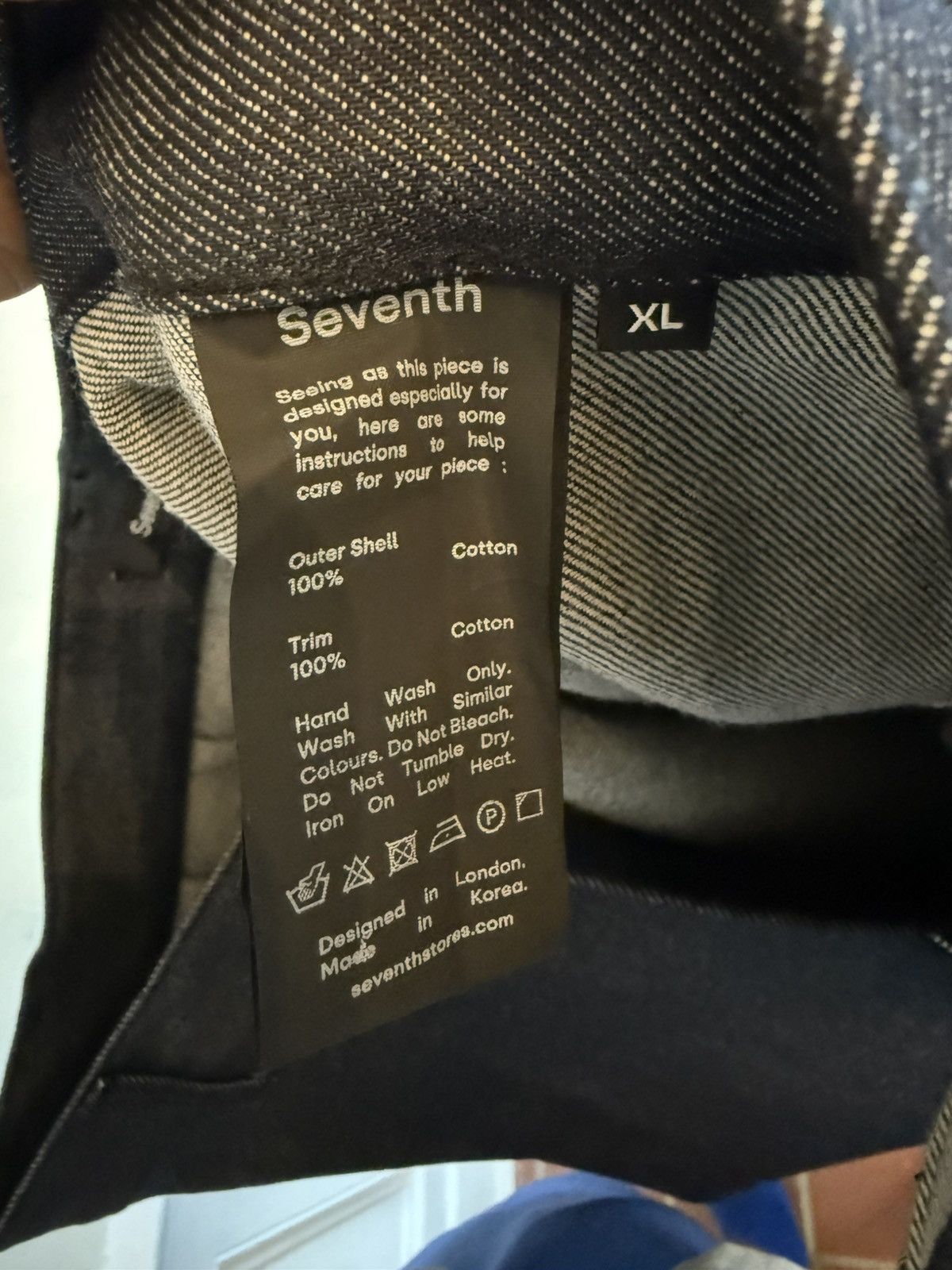 Seventh Seventh Stores Denim 440 Bermuda Jeans in Indigo Size US 34 / EU 50 - 7 Thumbnail