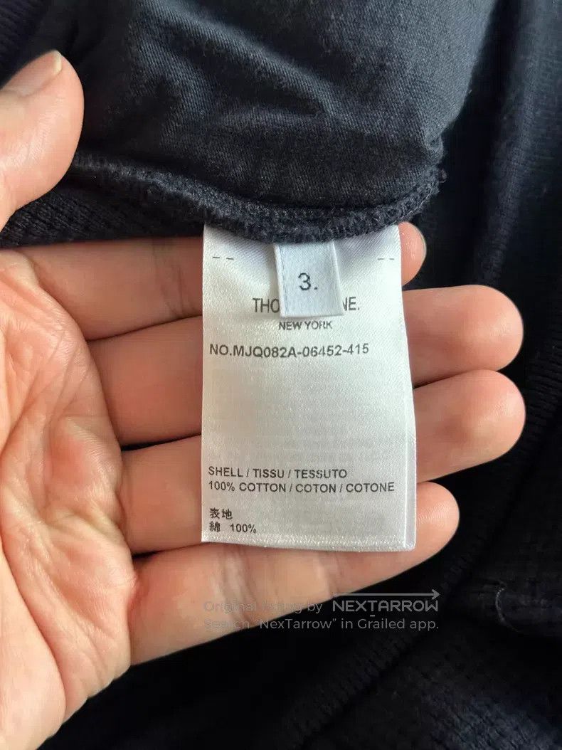 Thom Browne Thom Browne size 3 Navy Blue Waffle Sweatpants Size US 30 / EU 46 - 3 Thumbnail