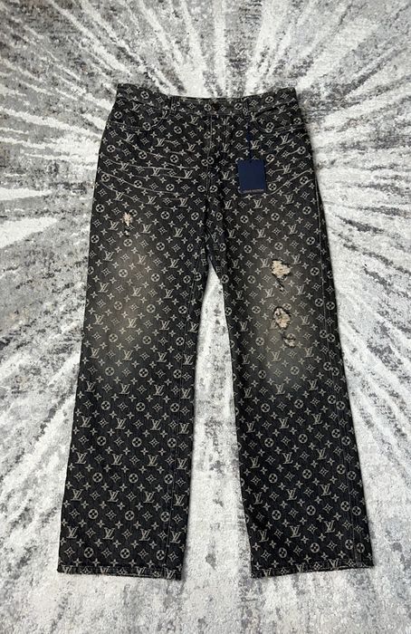 Louis Vuitton Baggy Denim Pants Indigo
