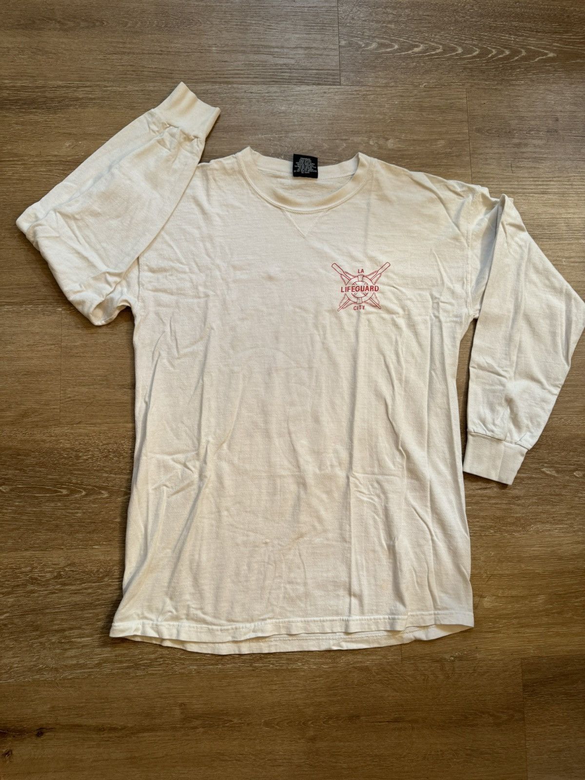 Signal Sport × Vintage Vintage Los Angeles City Lifeguard Long-sleeve Graphic Tee L Size US L / EU 52-54 / 3 - 5 Thumbnail