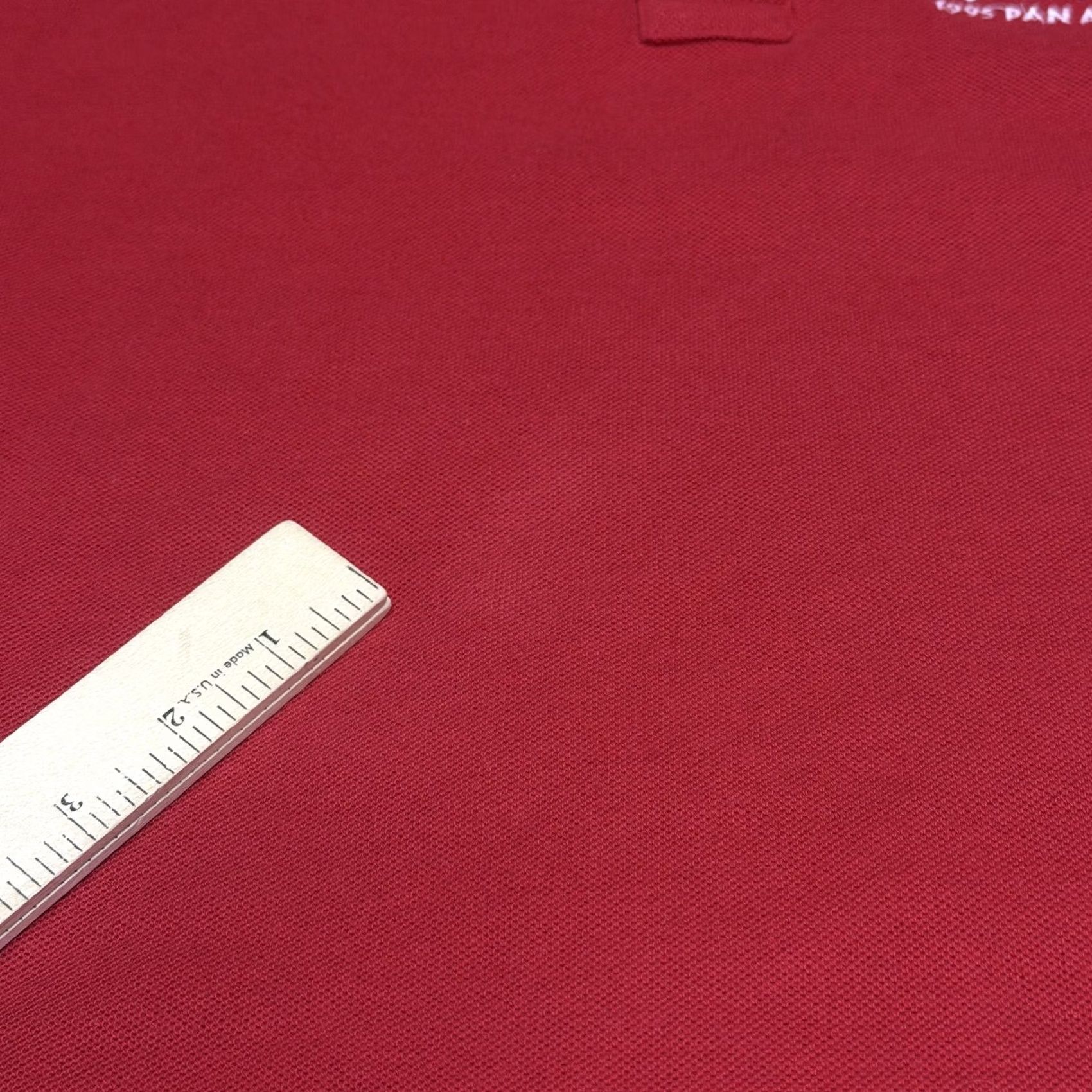 Champion VINTAGE Champion Polo Shirt Mens Large Red Embroidered USA Pan American Team 90s Size US L / EU 52-54 / 3 - 3 Thumbnail
