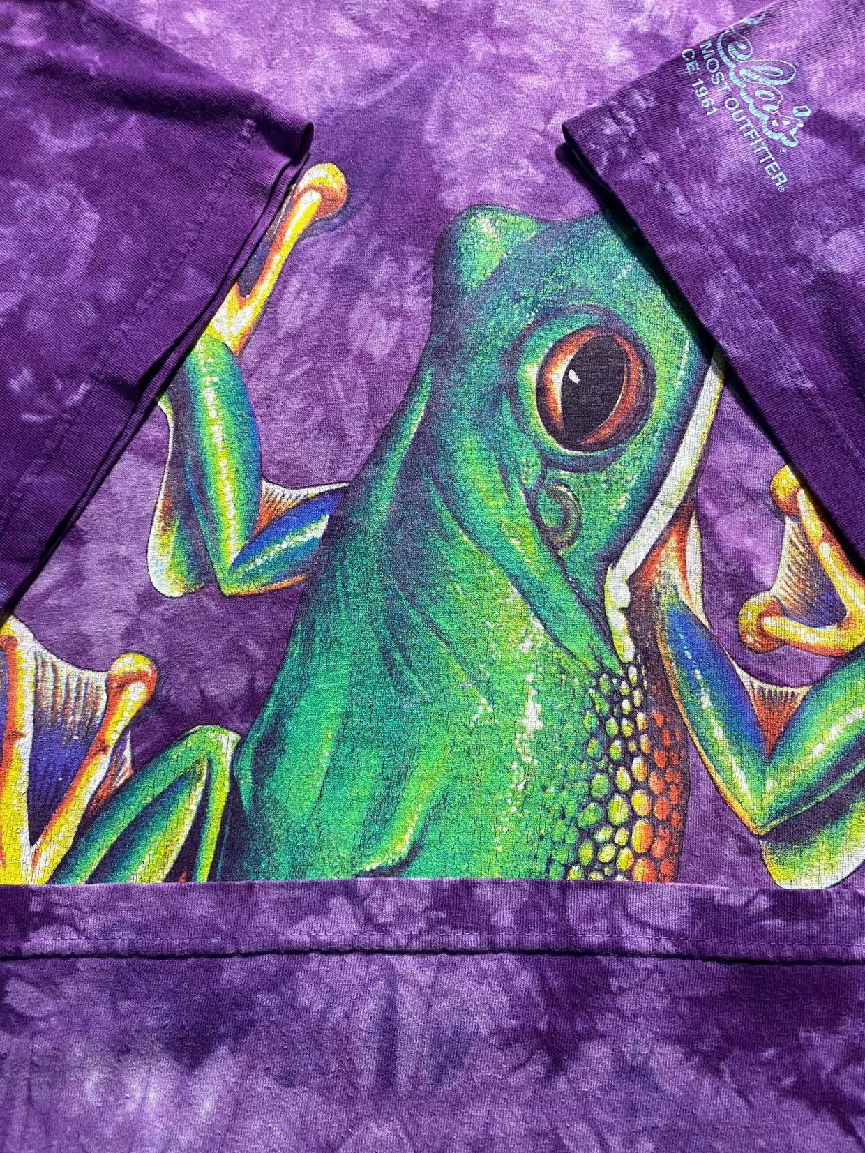 Cabelas Tropical Frog Cabelas 1998 Tie Dye Purple Size US L / EU 52-54 / 3 - 8 Thumbnail