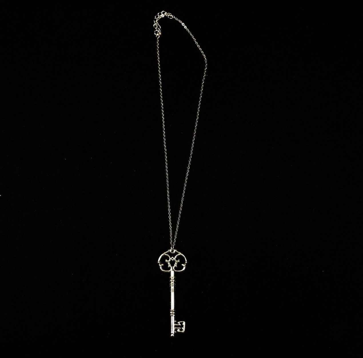 Jewelry Gothic Key Pendant Necklace Size ONE SIZE - 5 Thumbnail