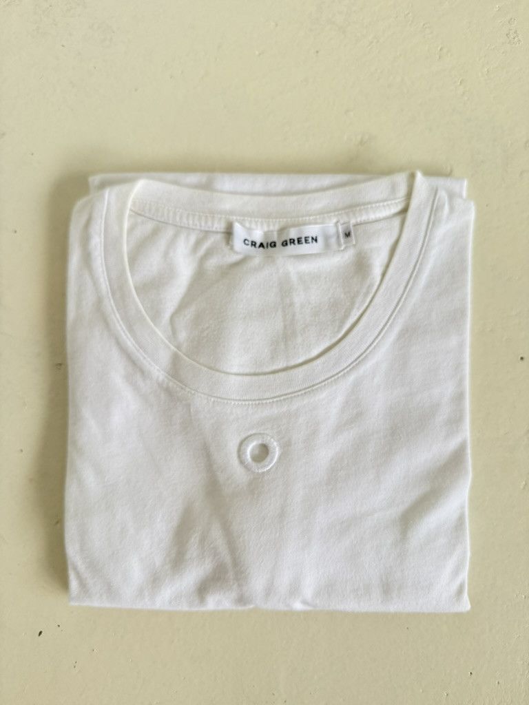 Craig Green Iconic Embroidered Hole T-Shirt M Size US M / EU 48-50 / 2 - 1 Thumbnail