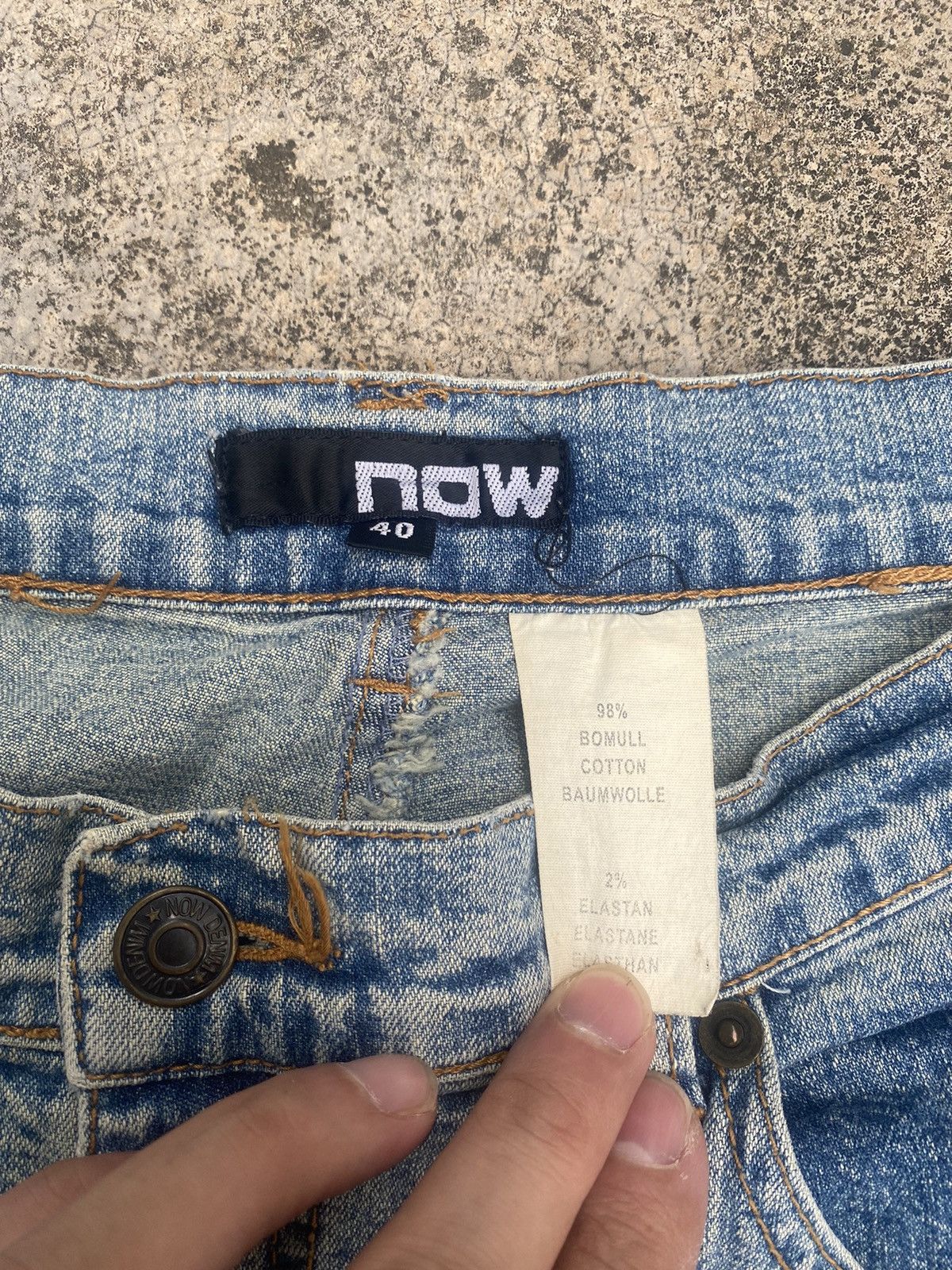 If Six Was Nine × Japanese Brand Flare Jeans Now Velvet Splash Bootcut Size US 29 - 12 Thumbnail