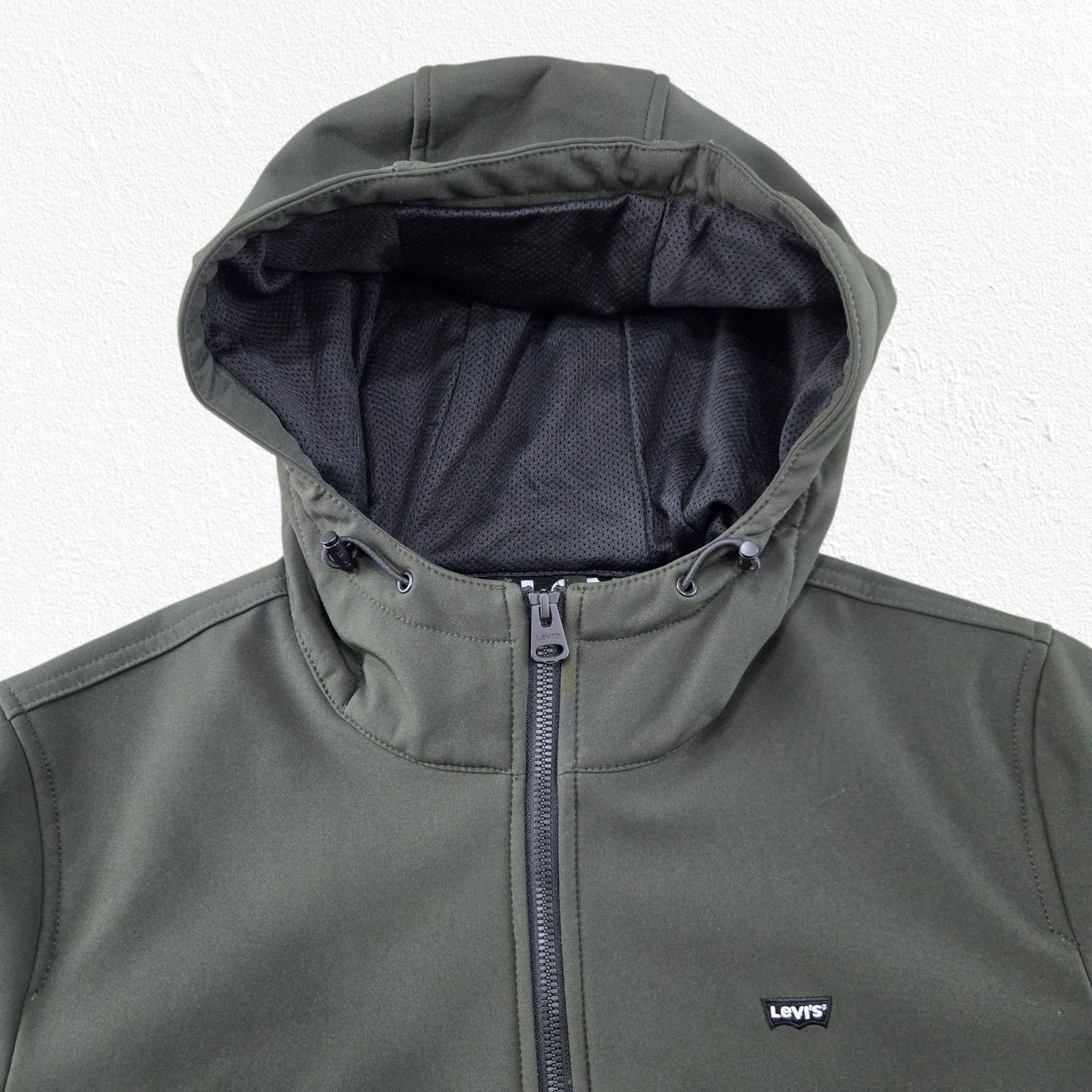 Levi's Levi’s Olive Green Softshell Bomber Jacket Size Small NWT Size US S / EU 44-46 / 1 - 3 Thumbnail