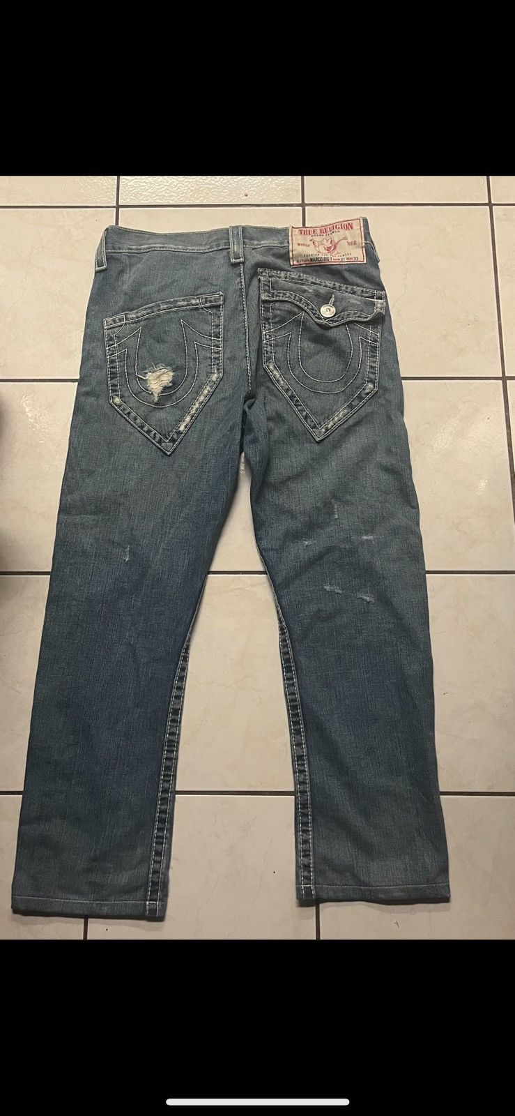 True Religion × Vintage true religion jeans Size US 34 / EU 50 - 2 Thumbnail