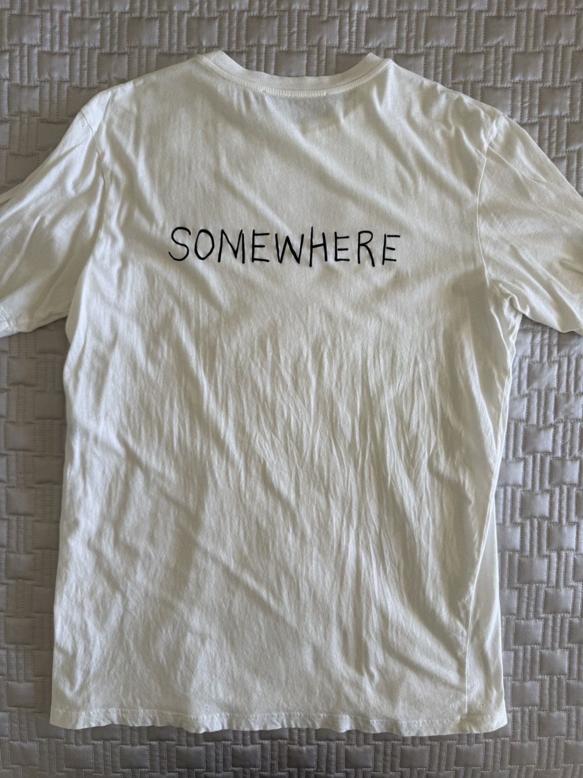 Haider Ackermann Haider Ackermann Somewhere White T-shirt Size US L / EU 52-54 / 3 - 1 Thumbnail