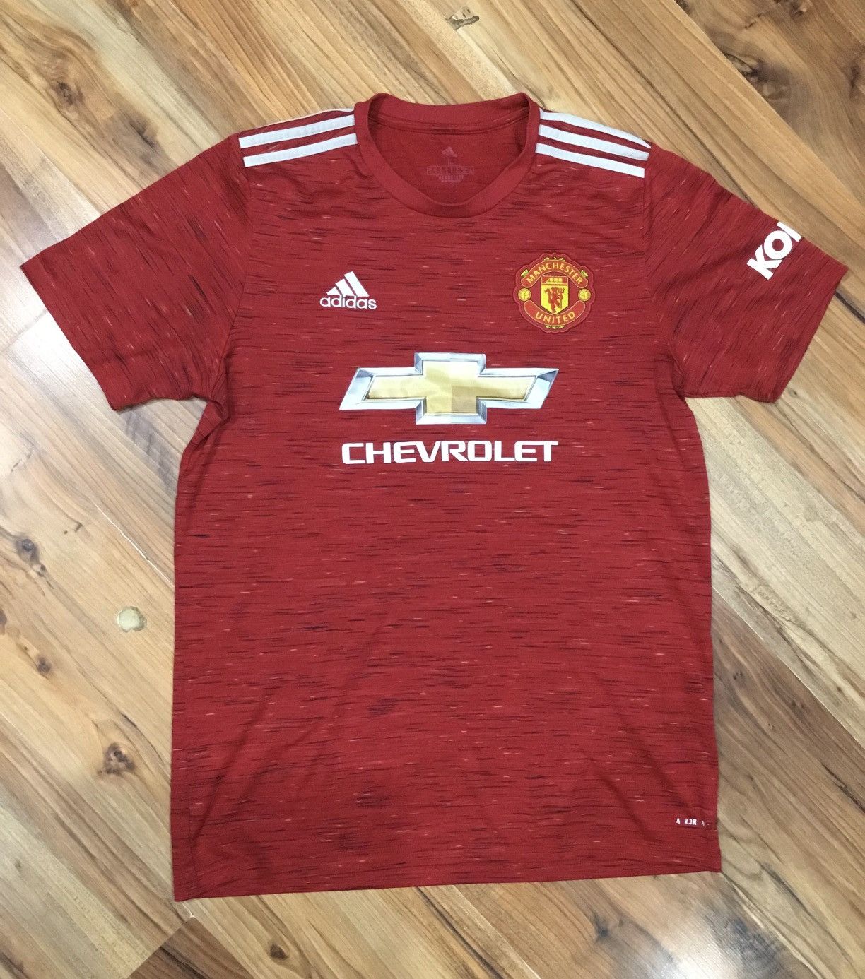 Adidas Manchester United 2020/21 Home Shirt Size L Size US L / EU 52-54 / 3 - 1 Thumbnail