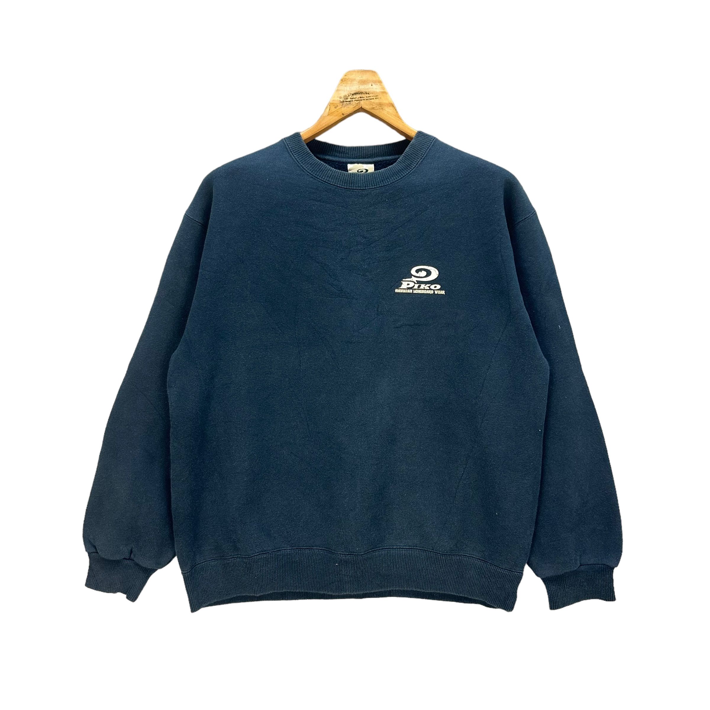 Vintage PIKO HAWAIIAN LONGBOARD WEAR SWEATSHIRT #8135-204 Size US L / EU 52-54 / 3 - 3 Thumbnail