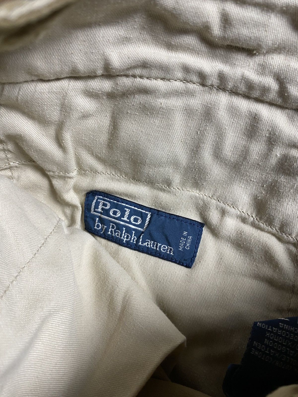 Vintage Vintage Polo Ralph Lauren Cargo Shorts Size US 34 / EU 50 - 9 Thumbnail