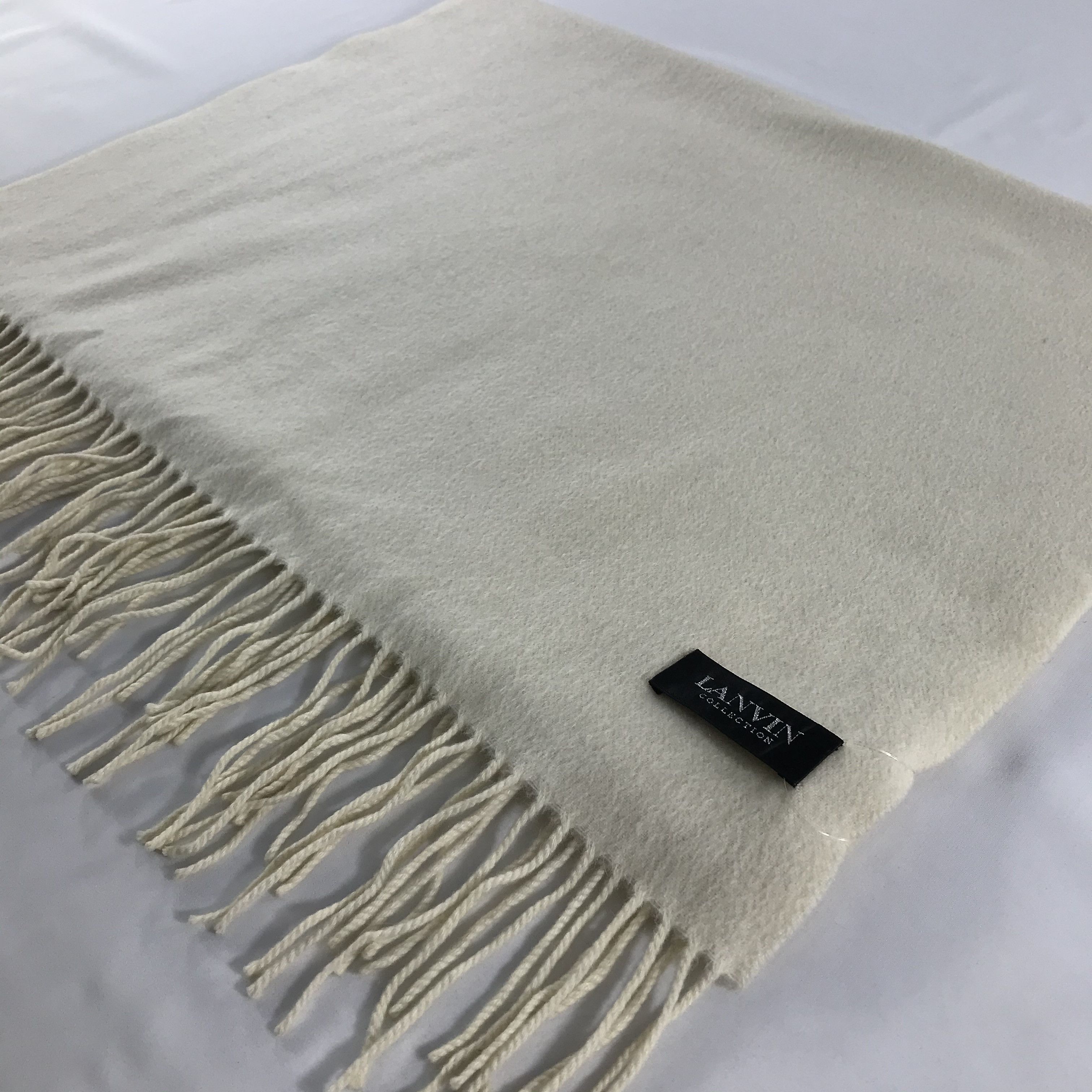 Lanvin × Vintage Lanvin Scarf / Muffler / Neckwear - WW1057 Size ONE SIZE - 3 Thumbnail