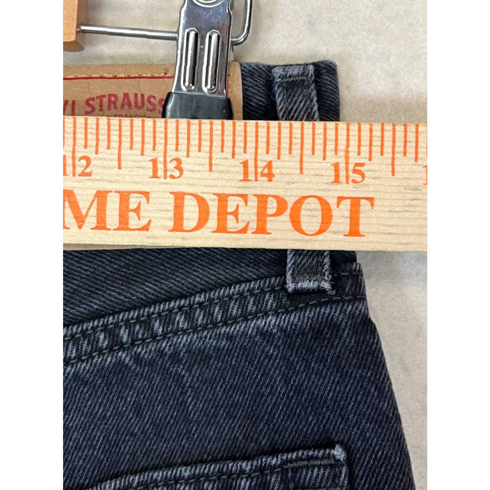 Levi's Levi's Jeans Black 94 Baggy Women Relaxed Fit 27 Size 27 Wide-Leg Retro Denim Womens Size 27" / US 4 / IT 40 - 3 Thumbnail
