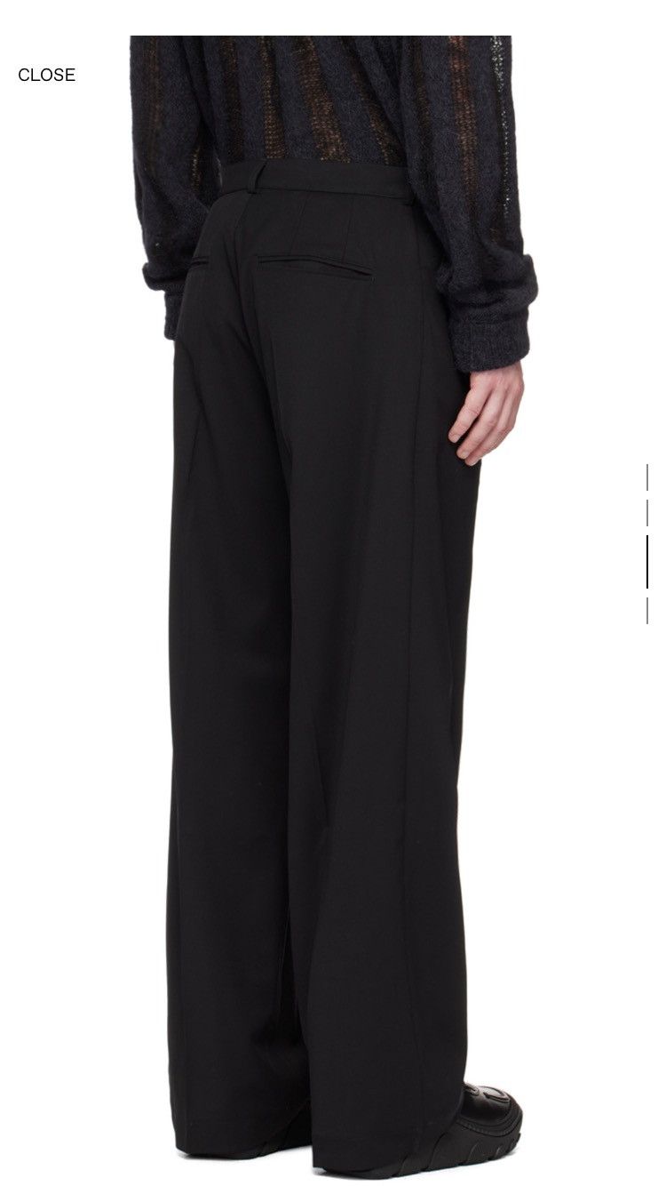 Kiko Kostadinov Kiko kostadinov black ormas trousers / pants Size US 32 / EU 48 - 2 Thumbnail