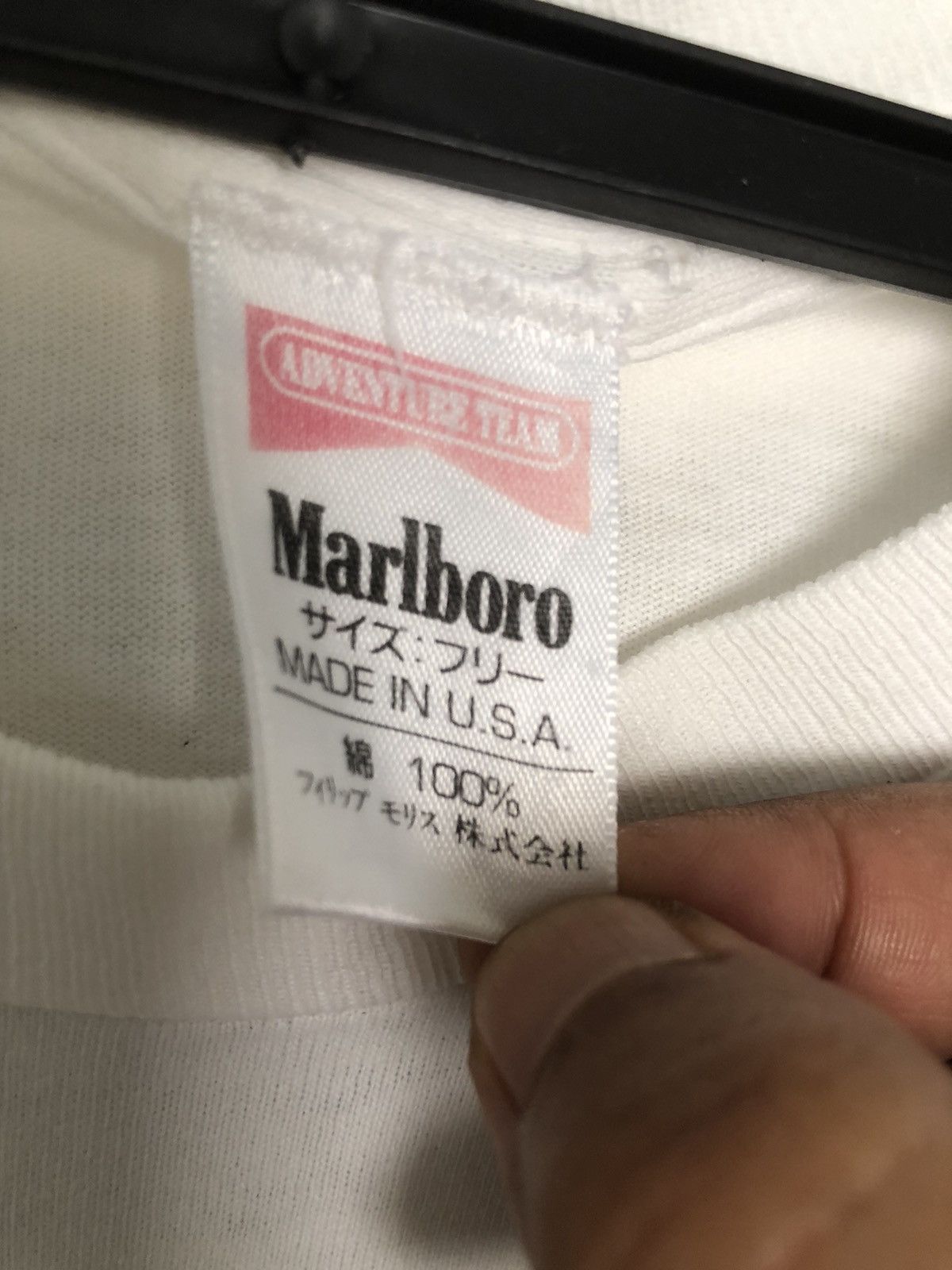 Marlboro Vintage 90s Marlboro Adventure Team Pocket Tee Size US L / EU 52-54 / 3 - 7 Thumbnail