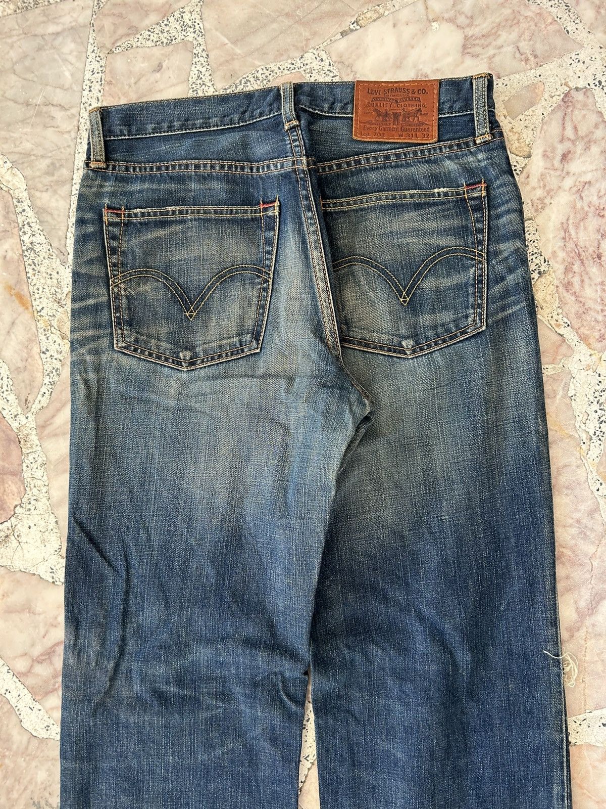 Levi's Levis 702 Ripped Denim Size US 31 - 9 Thumbnail