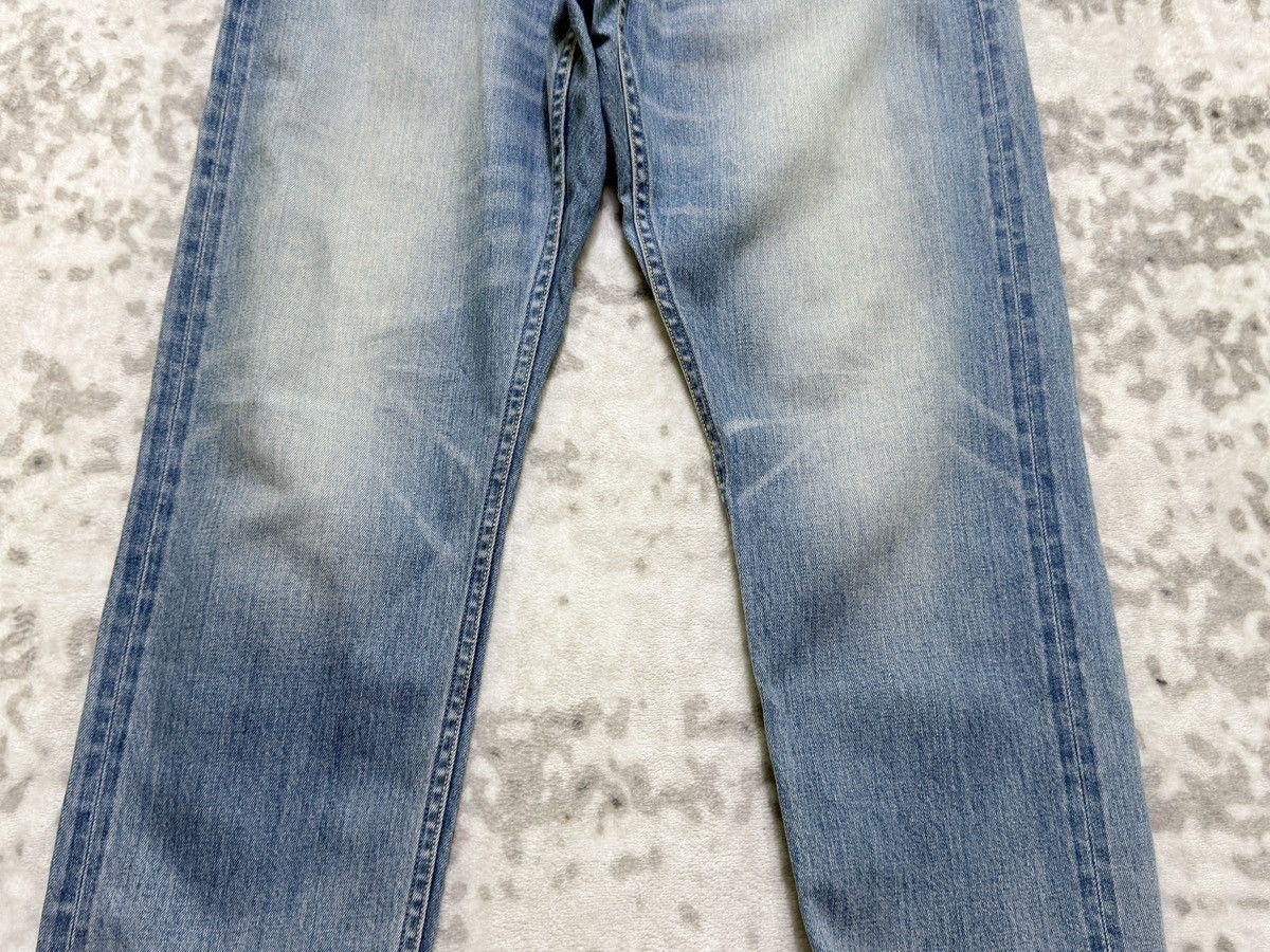 Japanese Brand Vintage Ships Selvedge Denim Light Wash Skinny Fit Size US 31 - 6 Thumbnail