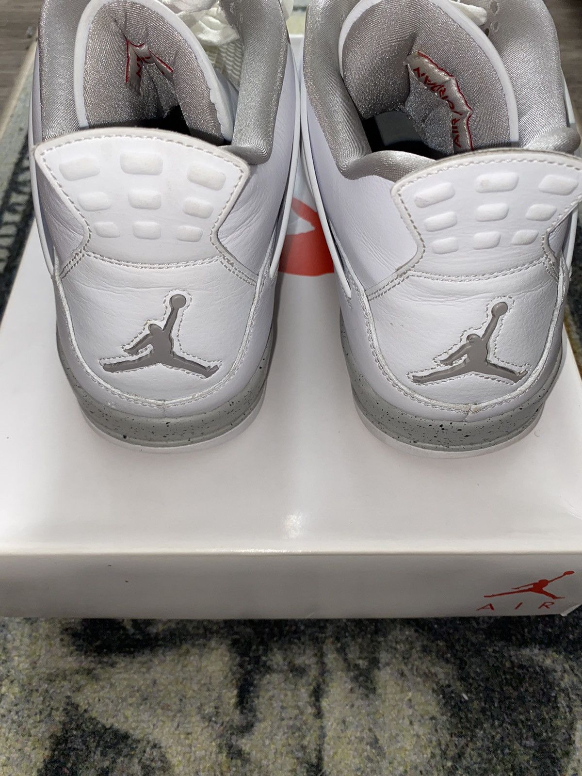 Jordan Brand × Nike Jordan 4 Retro White Oreo (2021) ( Size US 13 / EU 46 - 6 Thumbnail