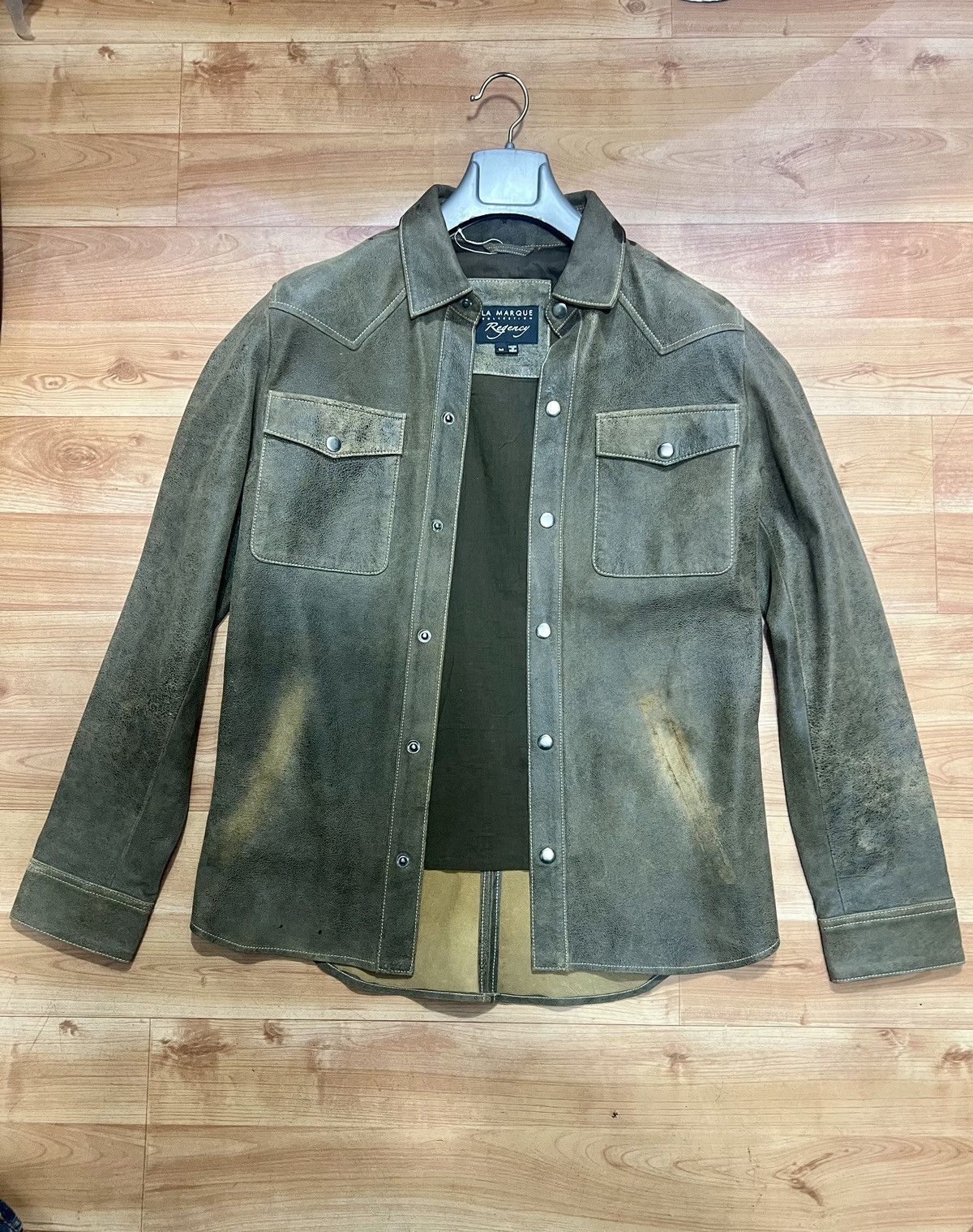 LAMARQUE LAMARQUE Leather Shirt Size US M / EU 48-50 / 2 - 1 Thumbnail