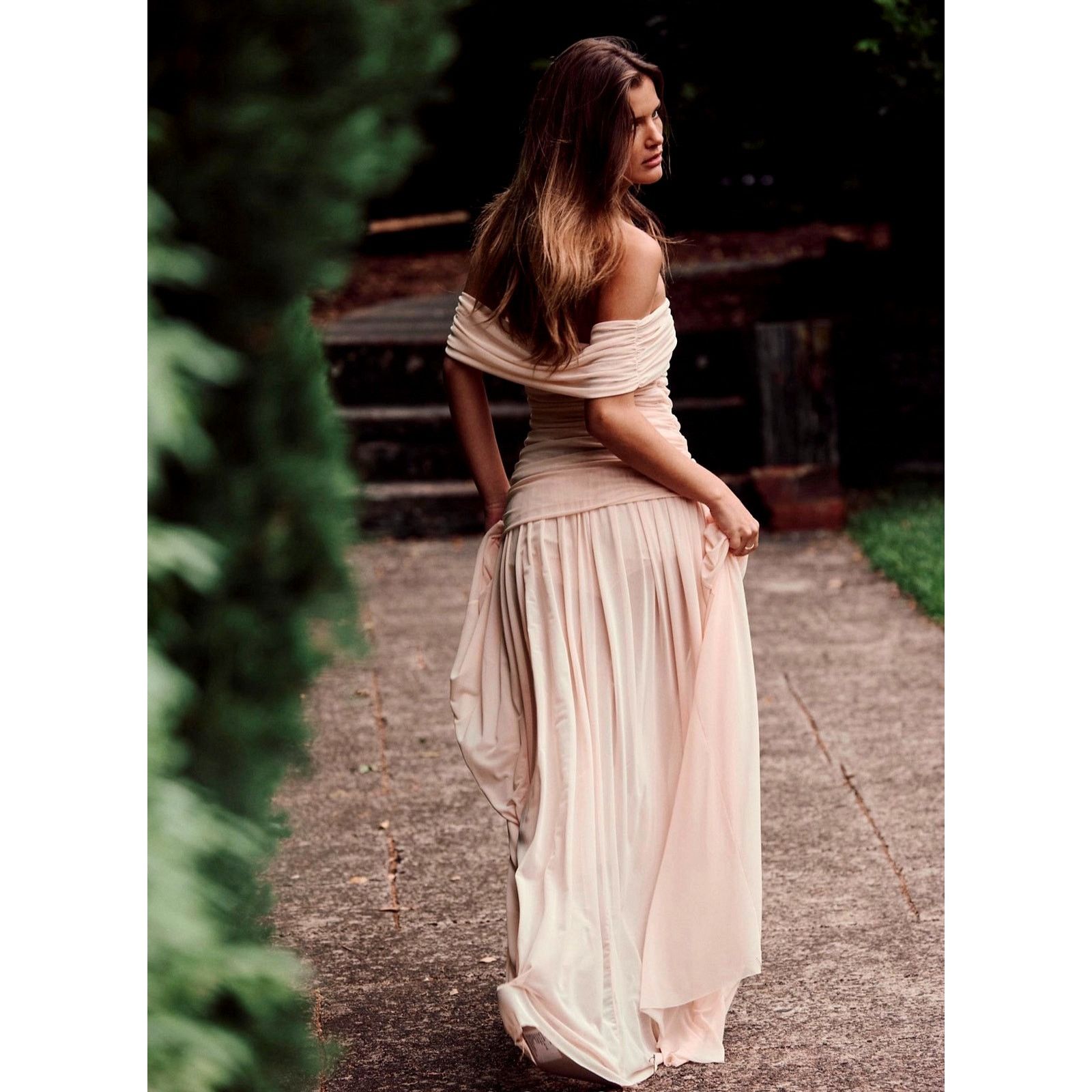 Free People Free People Bec + Bridge Camille Maxi Skirt Set Peach 12 Size 30" / US 8 / IT 44 - 4 Thumbnail