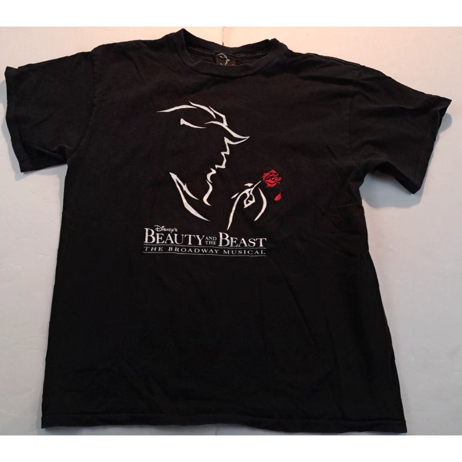 Disney VINTAGE Disney Beauty and the Beast Broadway Musical T-Shirt USA Single Stitch Large Size US L / EU 52-54 / 3 - 5 Thumbnail