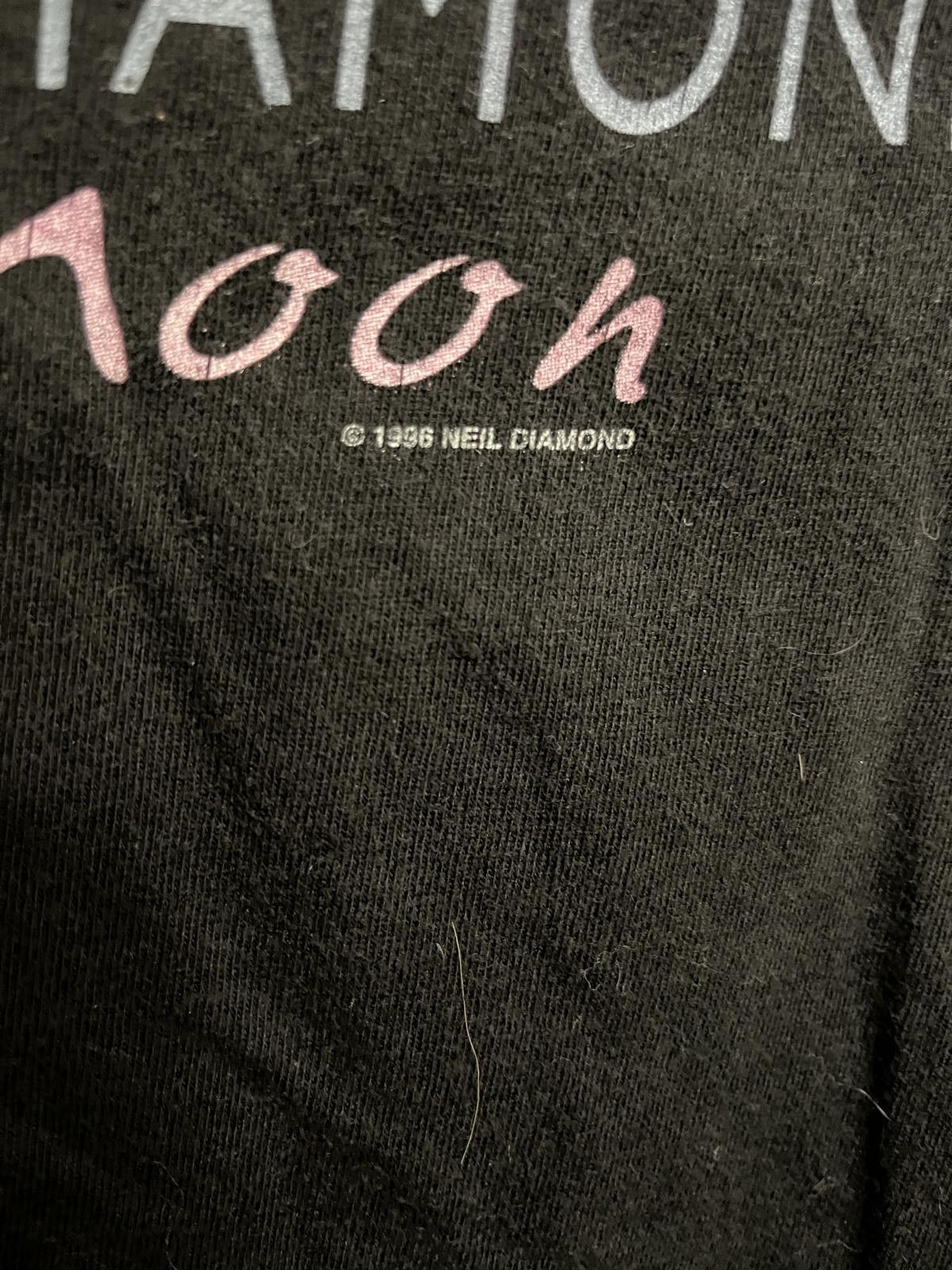 Designer VTG Neil Diamond T-shirt Tennessee Moon 1996 Tour Tee XL Size US XL / EU 56 / 4 - 5 Thumbnail