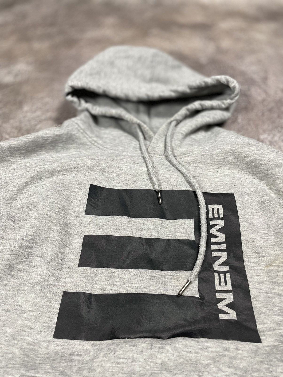 Vintage Vintage 90s Eminem Graphic Hoodie Streetwear Oversized M Size US M / EU 48-50 / 2 - 1 Thumbnail