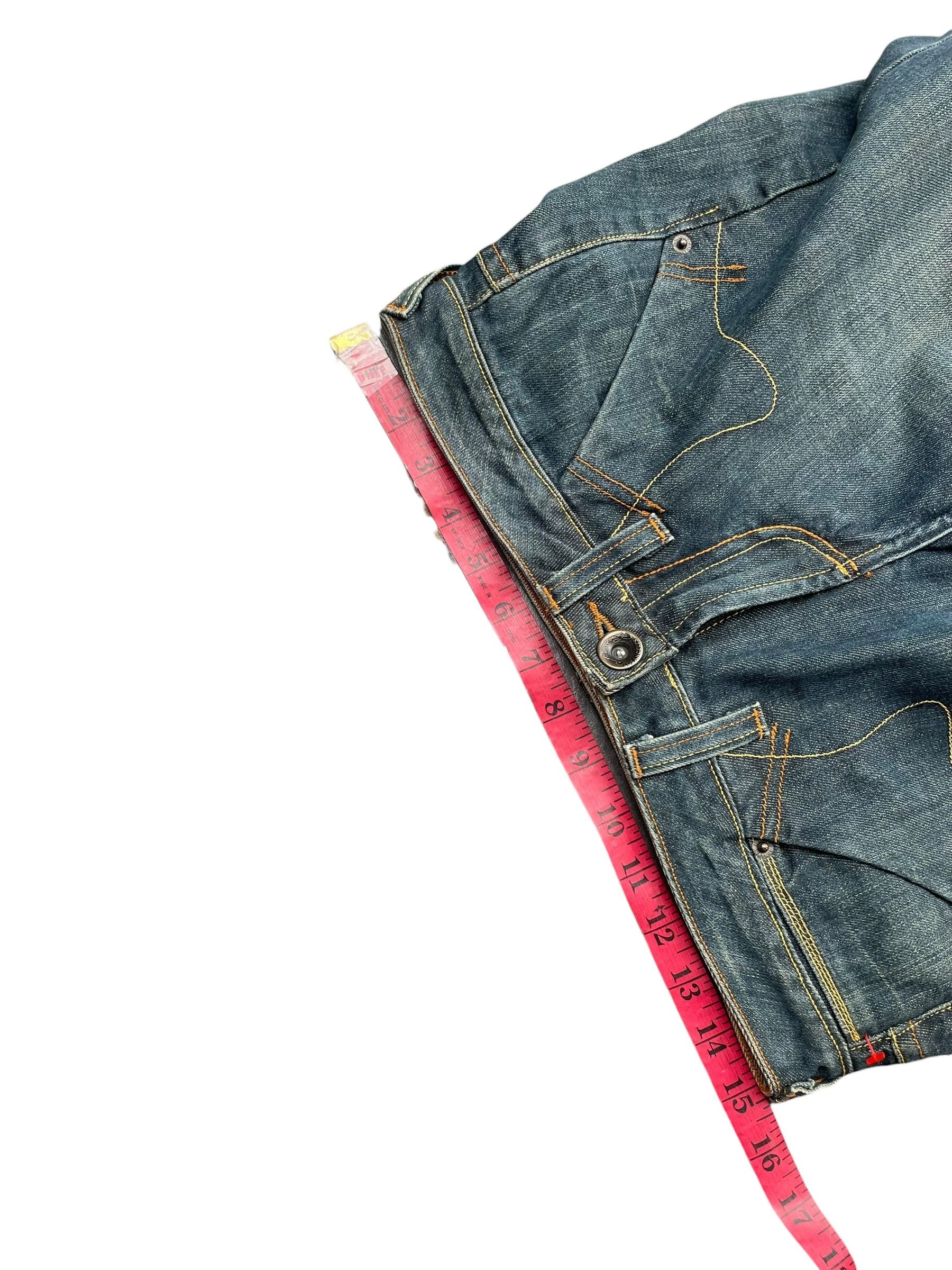 Ed Hardy Ed Hardy by Christian Audiger Skull Emboiderey Denim Size 30" / US 8 / IT 44 - 16 Thumbnail