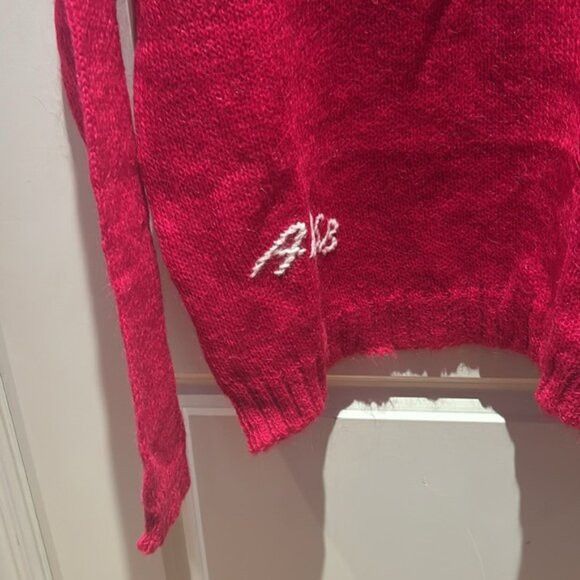 Andersson Bell ANDERSSON BELL large cherry red crew neck sweater ssense Size L / US 10 / IT 46 - 4 Thumbnail