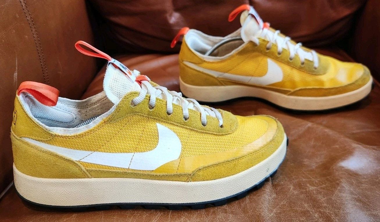 Nike × Tom Sachs Nike x Tom Sachs General Purpose Shoe GPS Yellow Dark Sulfur Size US 10 / EU 43 - 3 Thumbnail