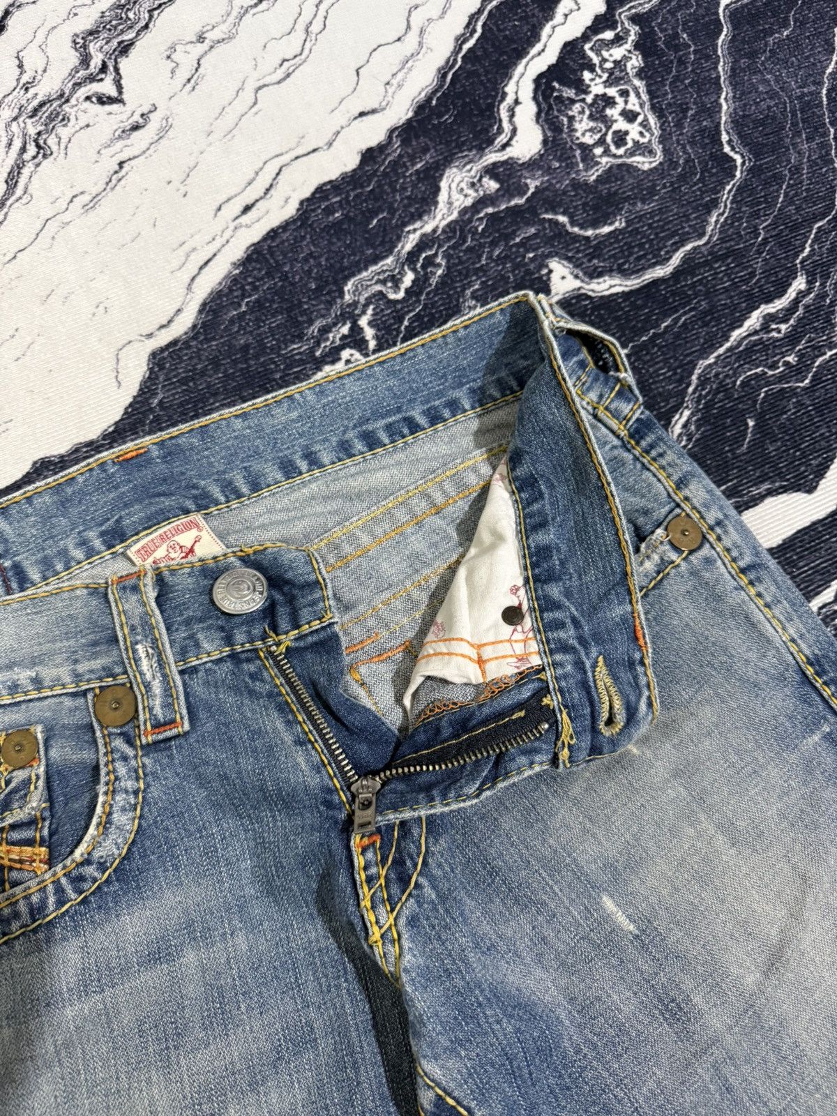 True Religion True religion world tour section rainbow joey jeans Size US 30 / EU 46 - 12 Thumbnail