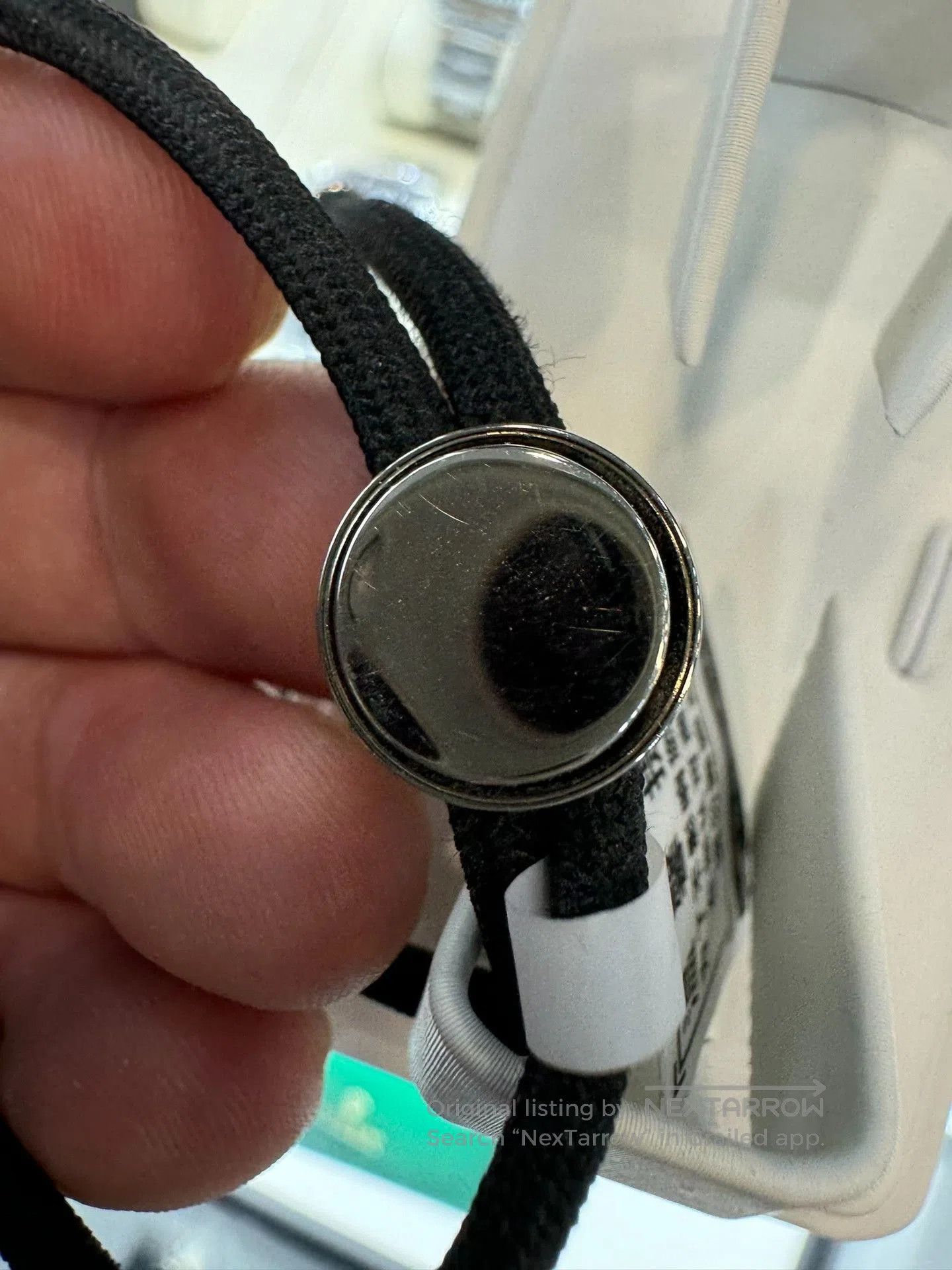Louis Vuitton LV Space Black Adjustable Bracelet. Size ONE SIZE - 5 Thumbnail