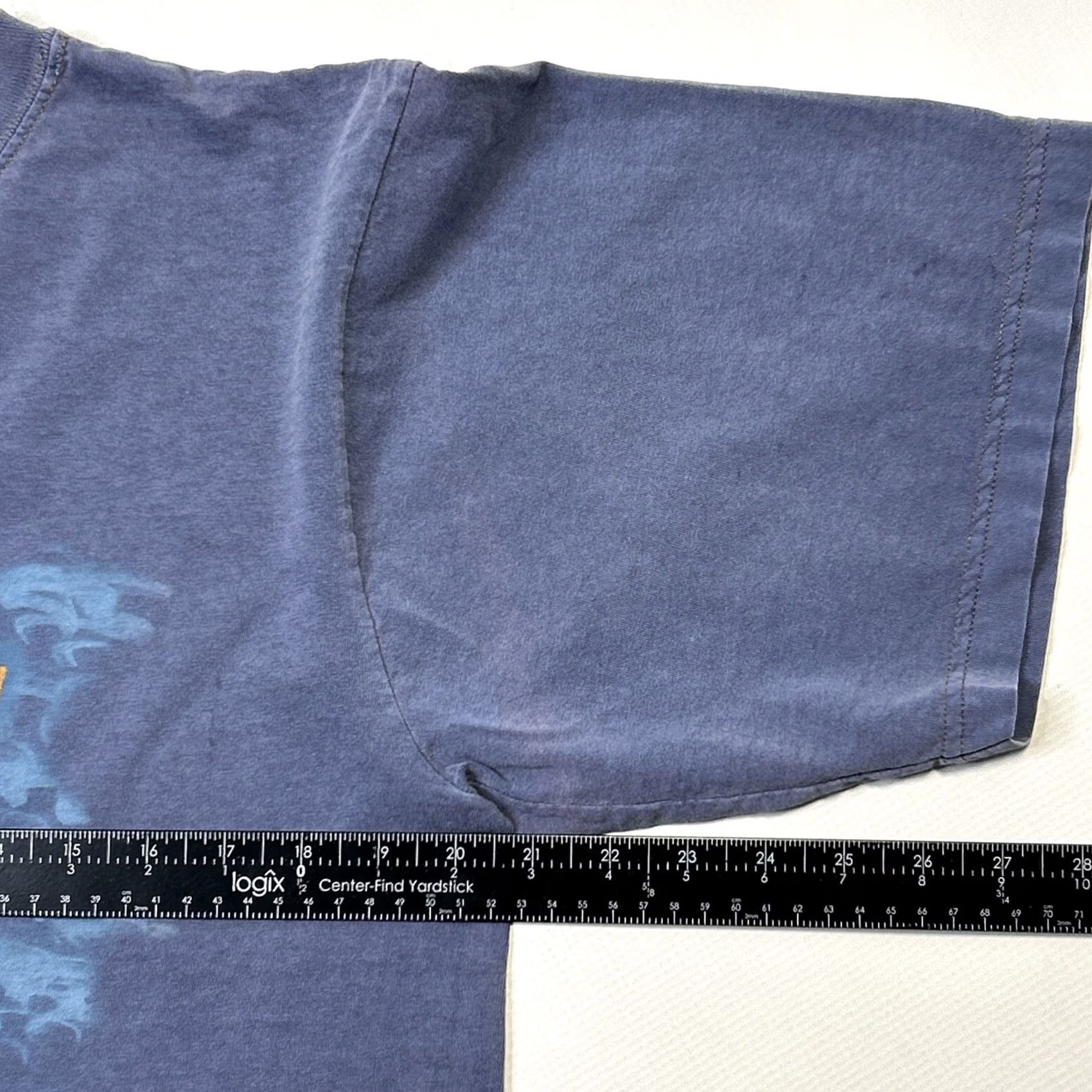 Levi's VINTAGE Levi's Relaxed Fit T-Shirt Logo Tee Blue Crew Neck Short Sleeve L Mens Regular? Size US L / EU 52-54 / 3 - 6 Thumbnail