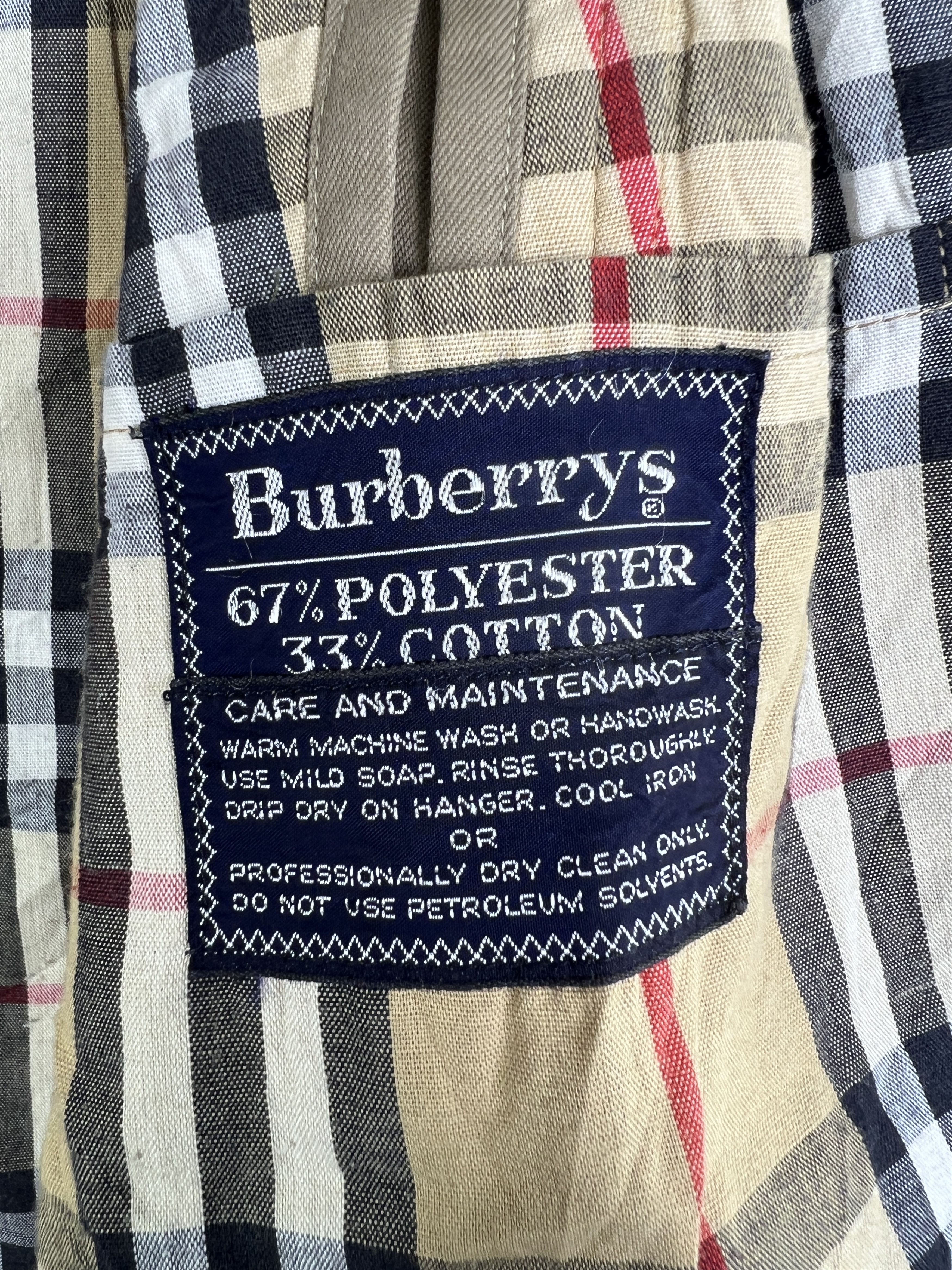 Vintage Burberrys Lined Plaid Coat GTMPT847