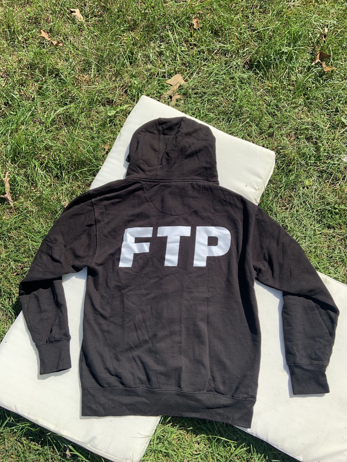 Fuck The Population FTP Logo Zip Up Hoodie Size US M / EU 48-50 / 2 - 2 Thumbnail