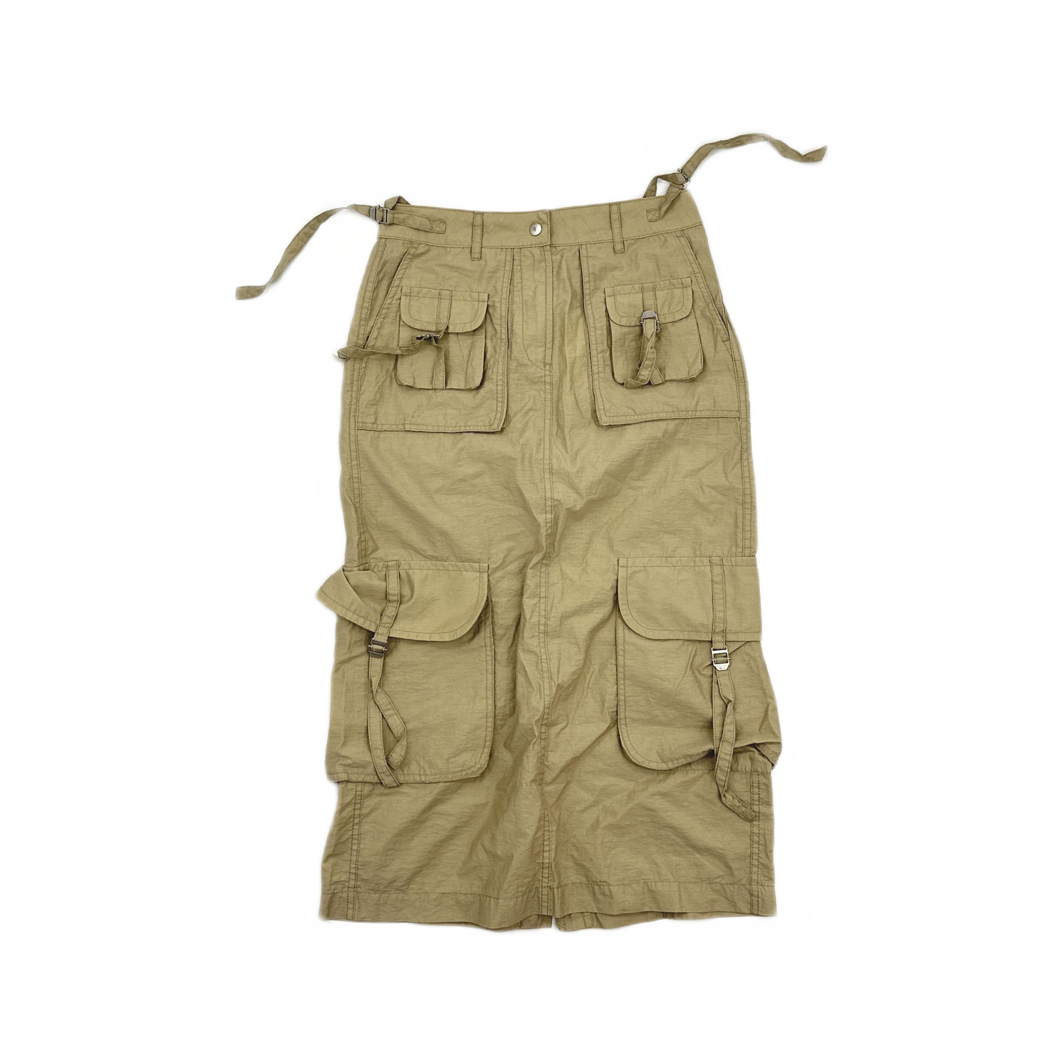 Acne Studios Acne Studios Beige Cargo Maxi Skirt Size 34 Size 24" / US 00 / IT 34 - 1 Thumbnail
